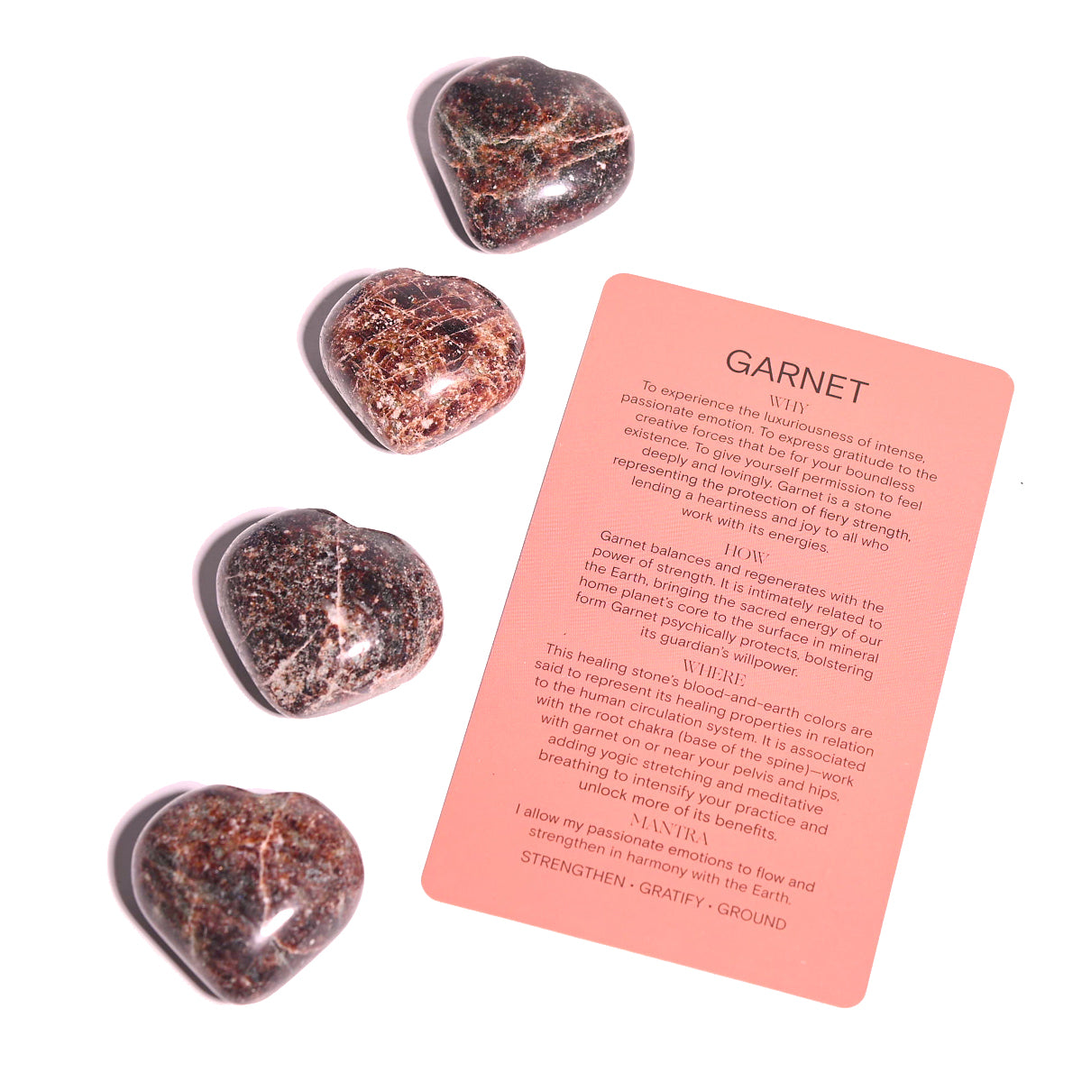 Gorgeous Garnet Heart Pendant Necklace for Women - Elegant Jewelry Gift for Valentine's Day, Anniversary & Special Occasions | Perfect for Romantic Dates, Evening Parties & Formal Events