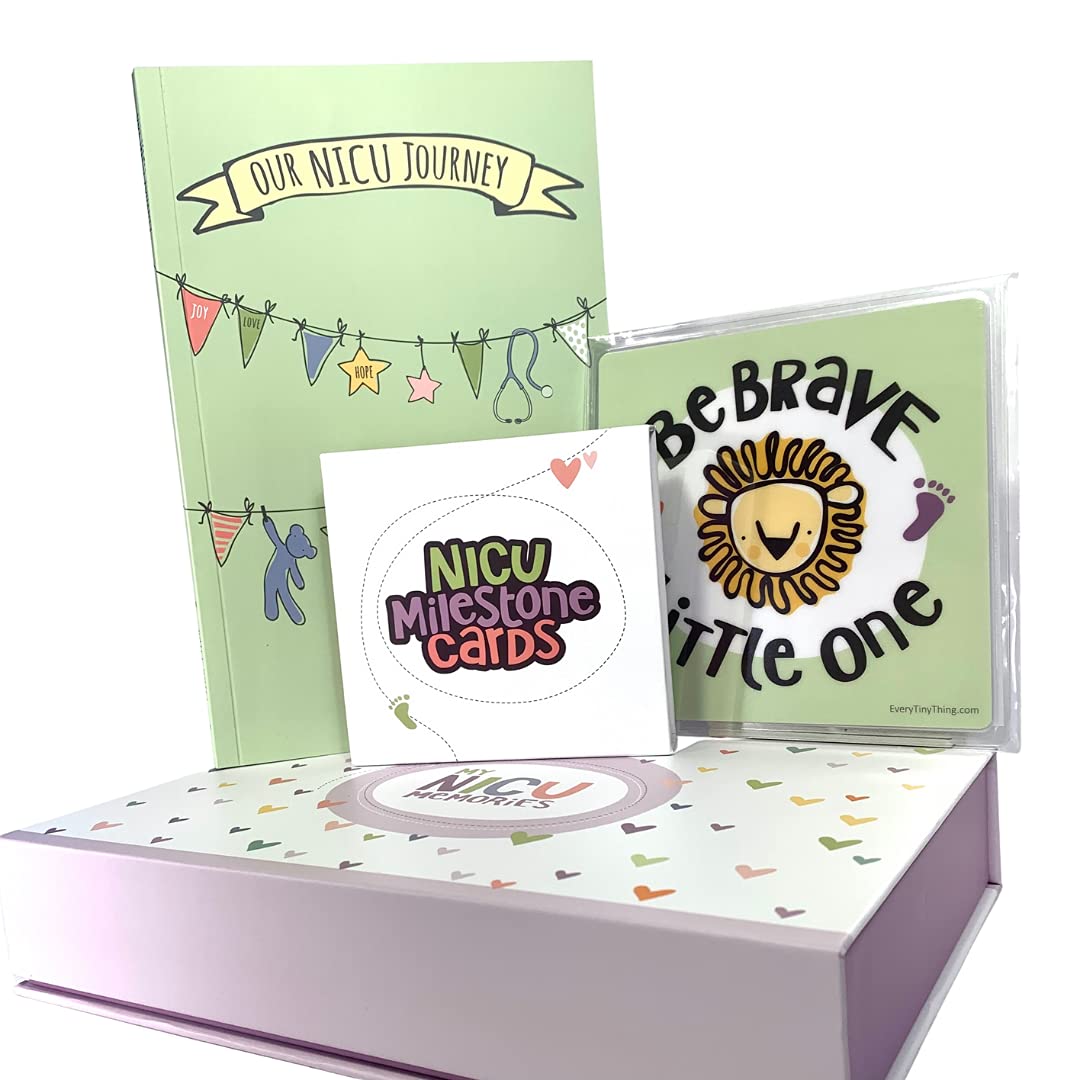 NICU Essentials Bundle - Complete Care Package for Newborns in Neonatal ICU | Perfect Gift for Premature Babies & NICU Parents | Ideal for Hospital Stays & Home Care