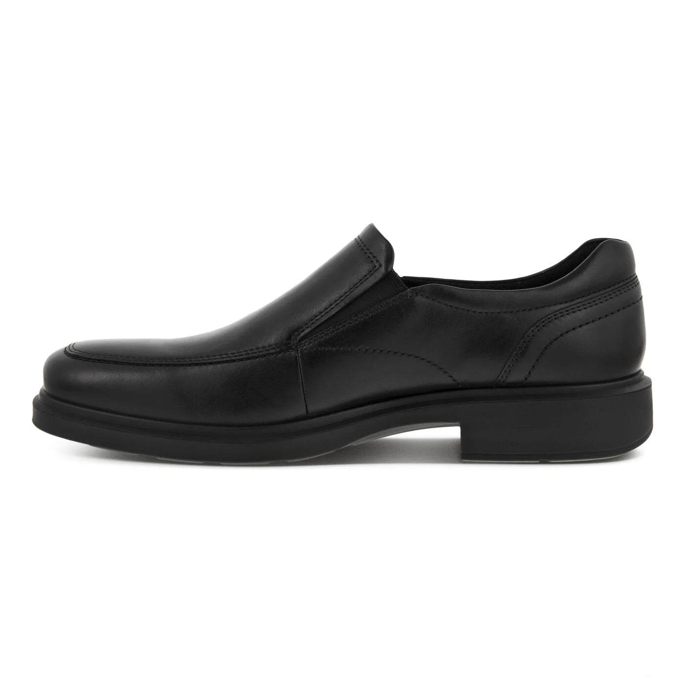ECCO HELSINKI 2.0 Apron Toe Slip-On Loafers for Men - Comfortable Casual Shoes for Work, Office & Daily Wear