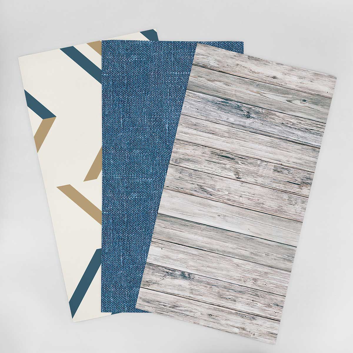 Blue and Similar Tones Wallpaper Sample for Living Room - Premium Peel & Stick Wallpaper - Perfect for Home Decor, Bedroom, Office & Nursery