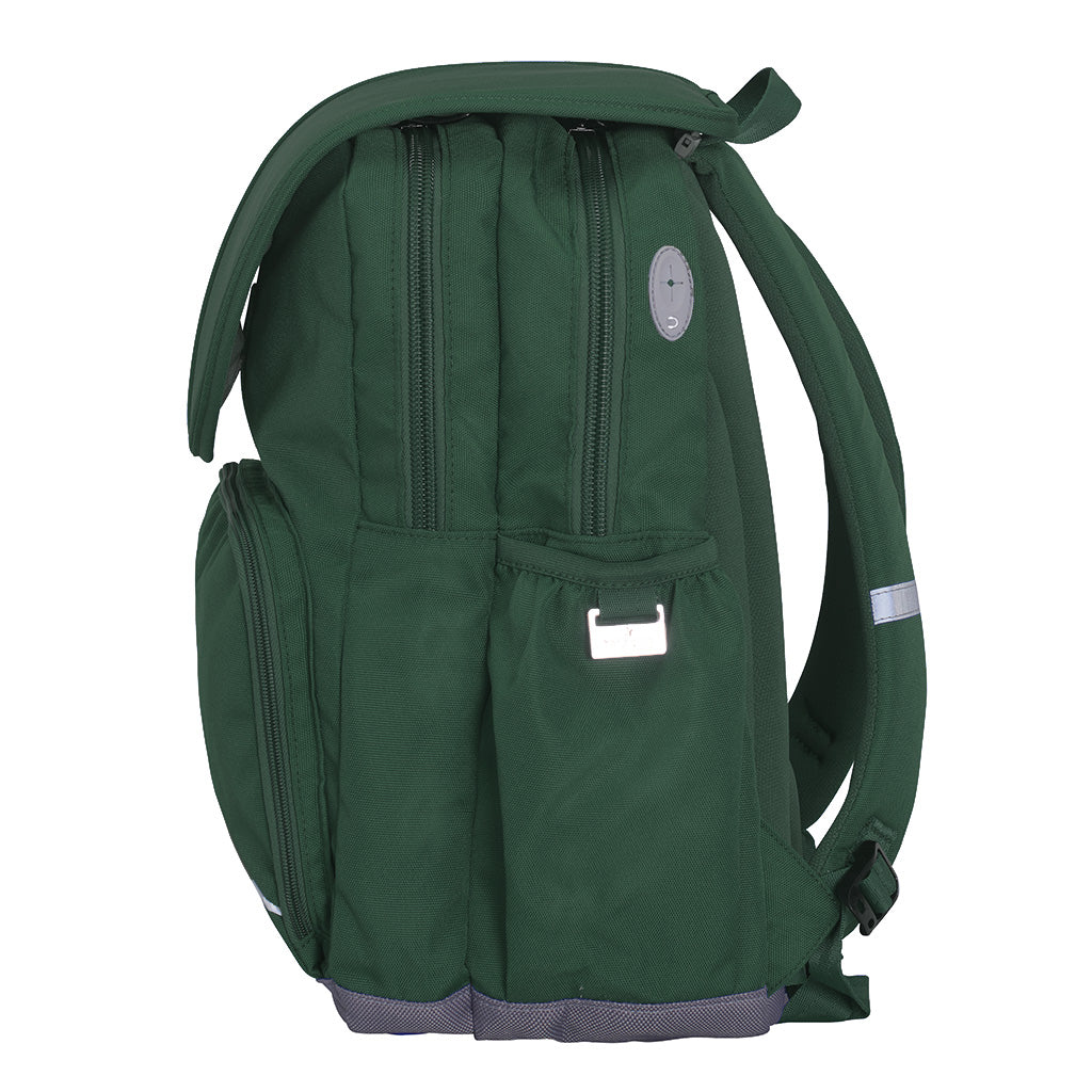Ergo Tuff Pack PRIMARY 26L Backpack for Kids - Durable School Bag with Comfortable Straps, Lightweight & Spacious Design - Perfect for Elementary Students, School Supplies, and Daily Use - Green