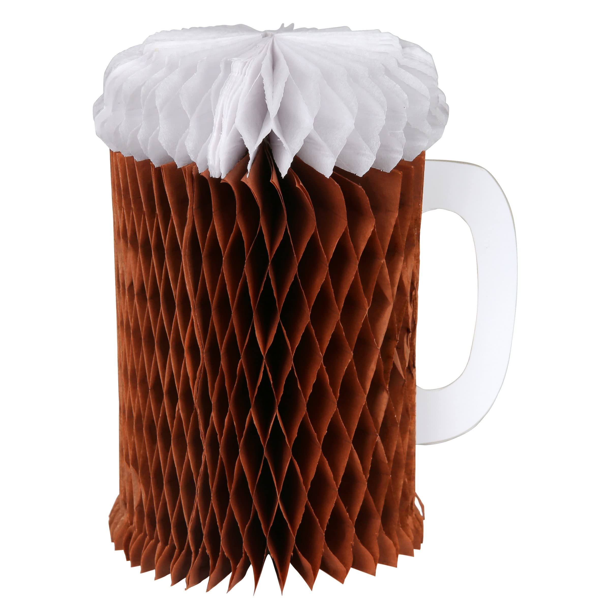 Happy Birthday Honeycomb Card - Meri Meri Unique Beer-Themed Greeting Card (Pack of 1) | Perfect for Beer Lovers' Birthday Celebrations & Party Decorations