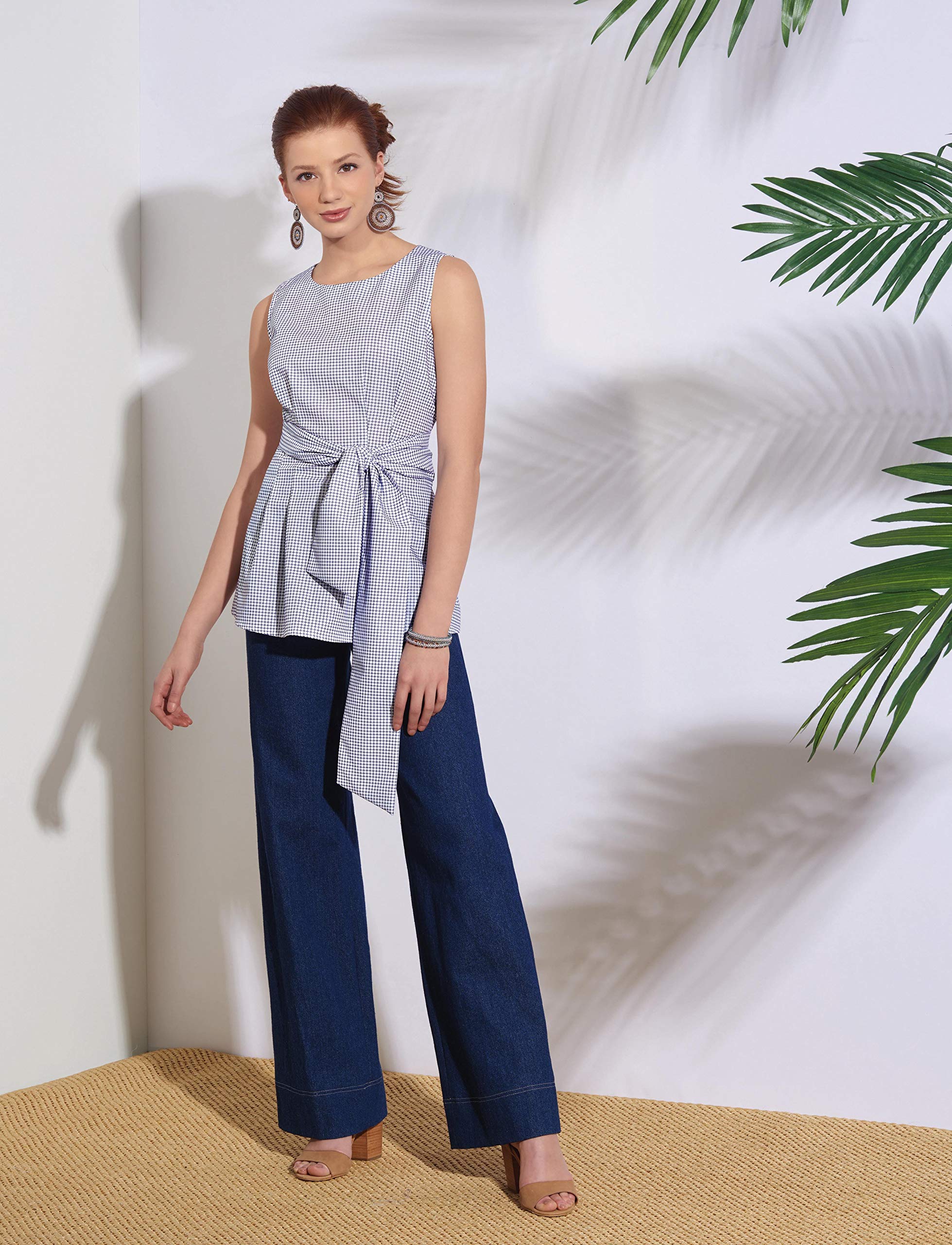 Simplicity Sewing Pattern for Women's Tops - White Paper Craft Pattern - Various Styles - Perfect for DIY Fashion & Home Sewing Projects