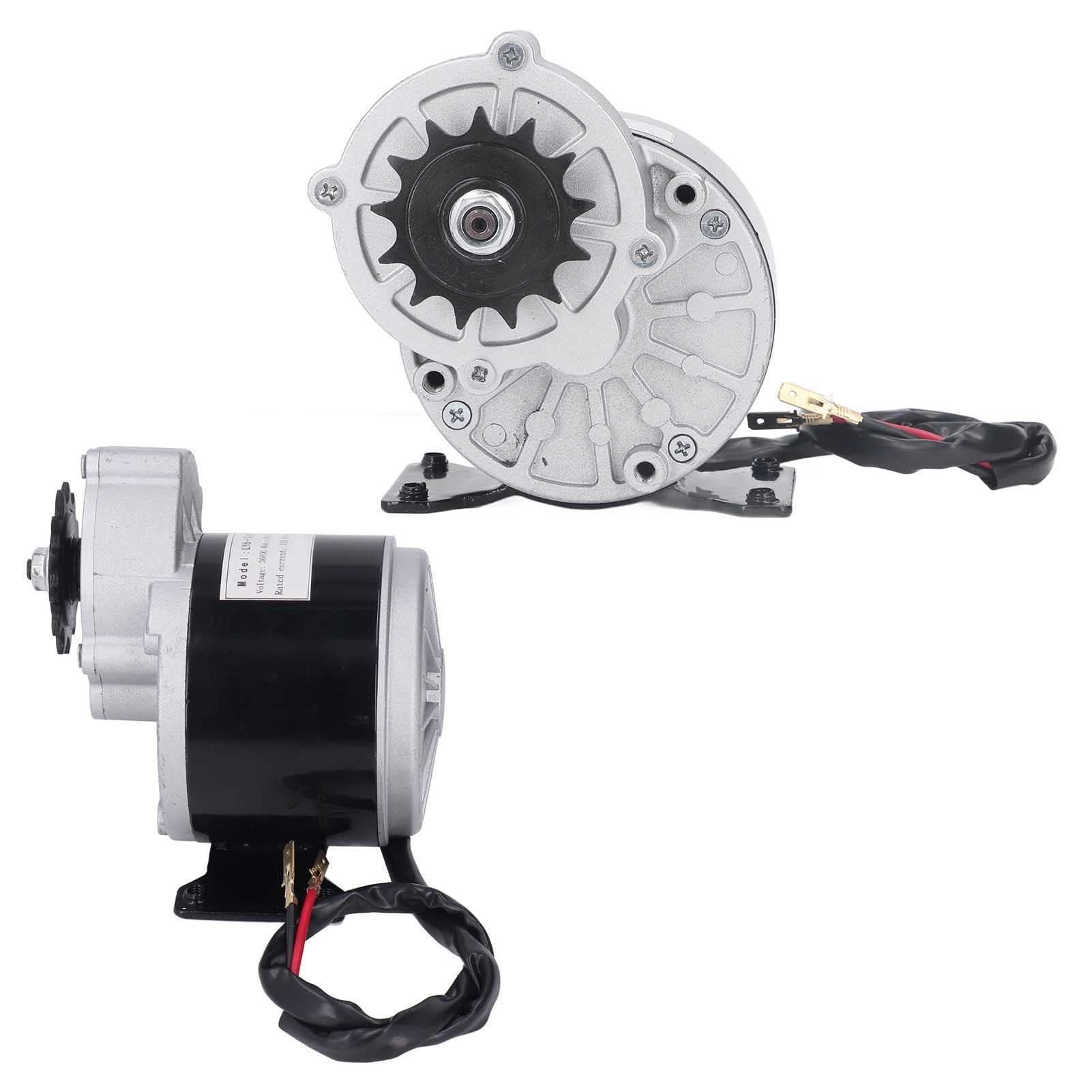 36V 500W 600RPM High Torque Brushed DC Motor with 13T Reductor - Perfect for Electric Bikes, Scooters, Motorcycles & Agricultural Equipment - DIY Electric Vehicle & Machinery Upgrade