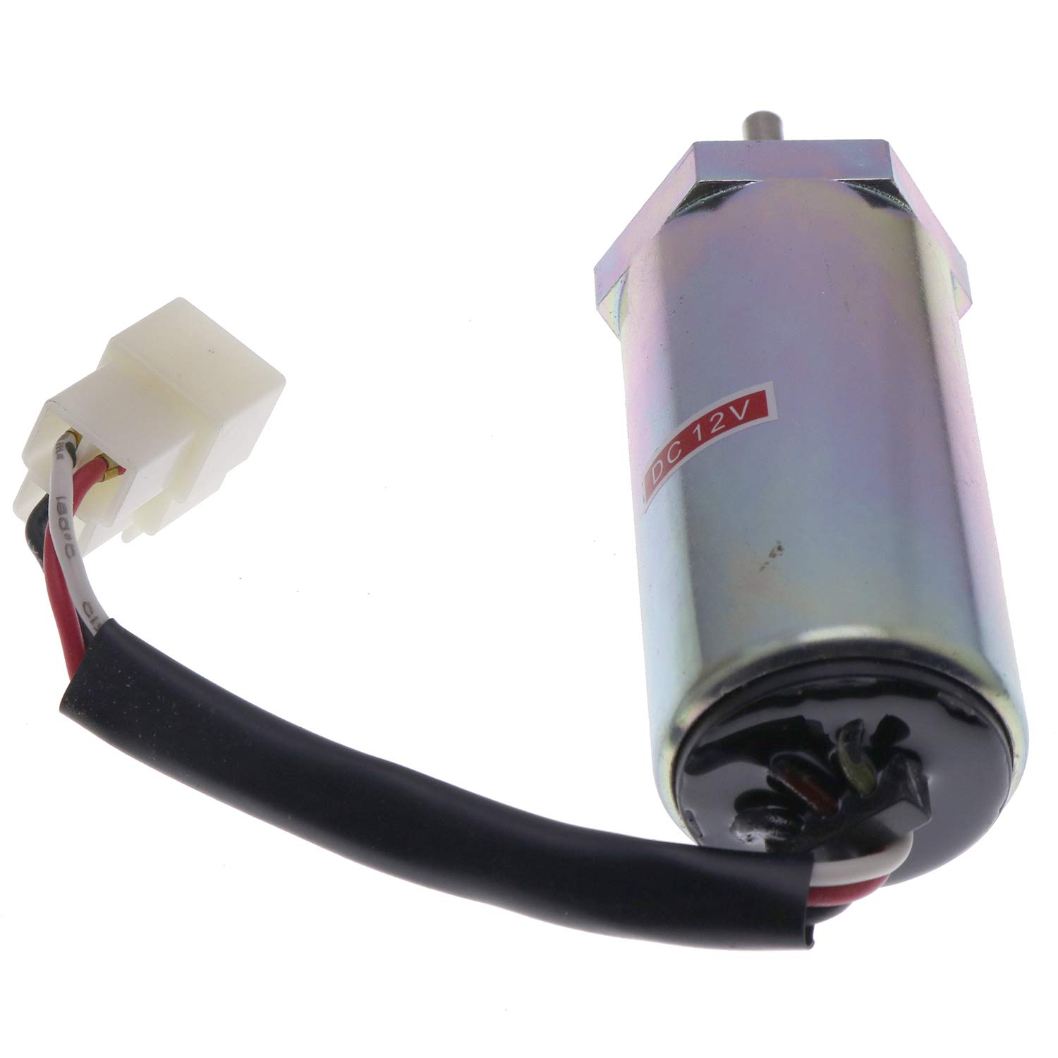Hitachi Isuzu Engine 12V Solarhome MV1-70 Stop Solenoid 897183-0140 - Perfect for Diesel Engine Shutoff & Heavy Equipment Maintenance
