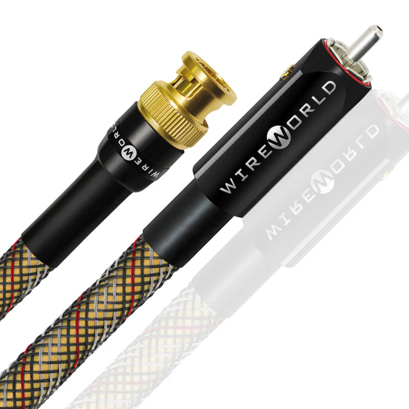 Wireworld Gold Starlight 10 Coaxial Digital Audio Cable - High Performance RCA Cable for Home Theater, Hi-Fi Systems & Audiophile Equipment - Perfect for Blu-ray Players, Soundbars & Digital Audio Connections