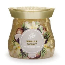 Pan Aroma Air Freshener Beads - Vanilla & Coconut Scented Home Fragrance | Perfect for Car, Closet & Bathroom