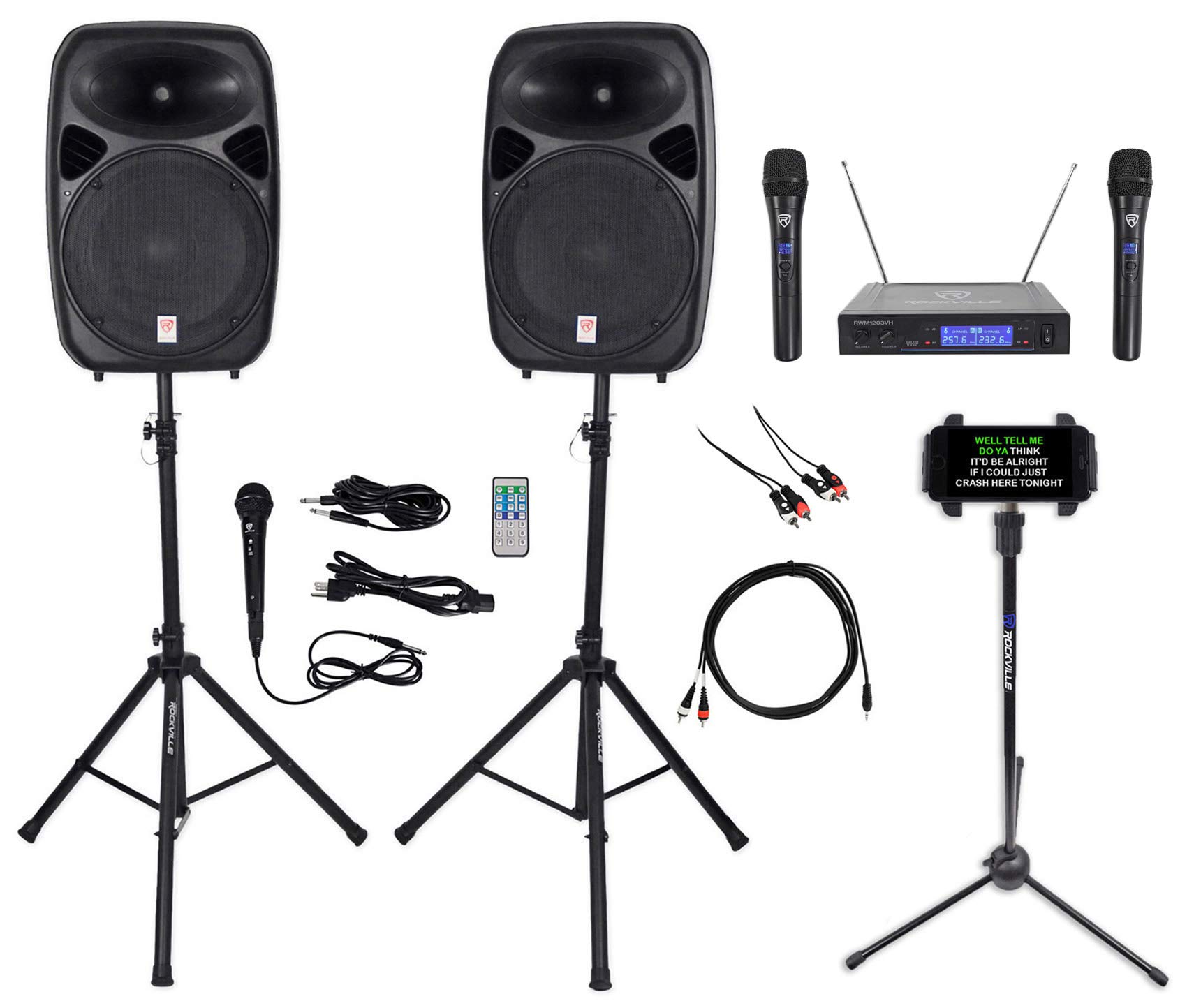 The Ultimate Party Experience with Rockville Dual 15 Professional Karaoke Machine