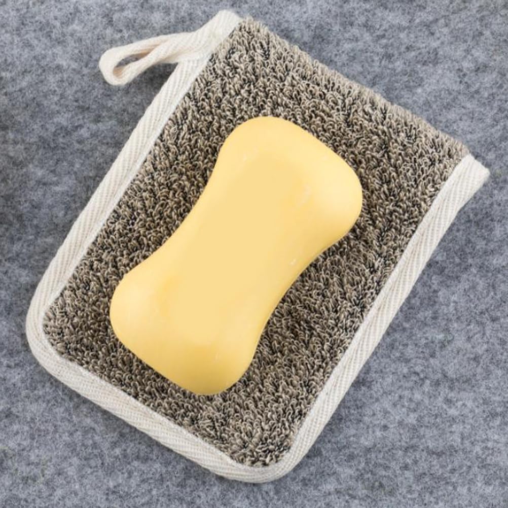 2-Pack Exfoliating Soap Sleeve Bags - Mesh Soap Pouch with Drawstring for Body Scrub & Foaming Lather - Perfect for Shower, Bath & Travel Accessories