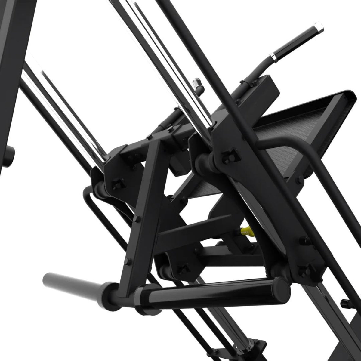 Gronk Fitness Plate Loaded Leg Press and Hack Squat Machine - Heavy Duty Home Gym Equipment for Strength Training | Perfect for Leg Workouts, Squats, and Lower Body Exercises
