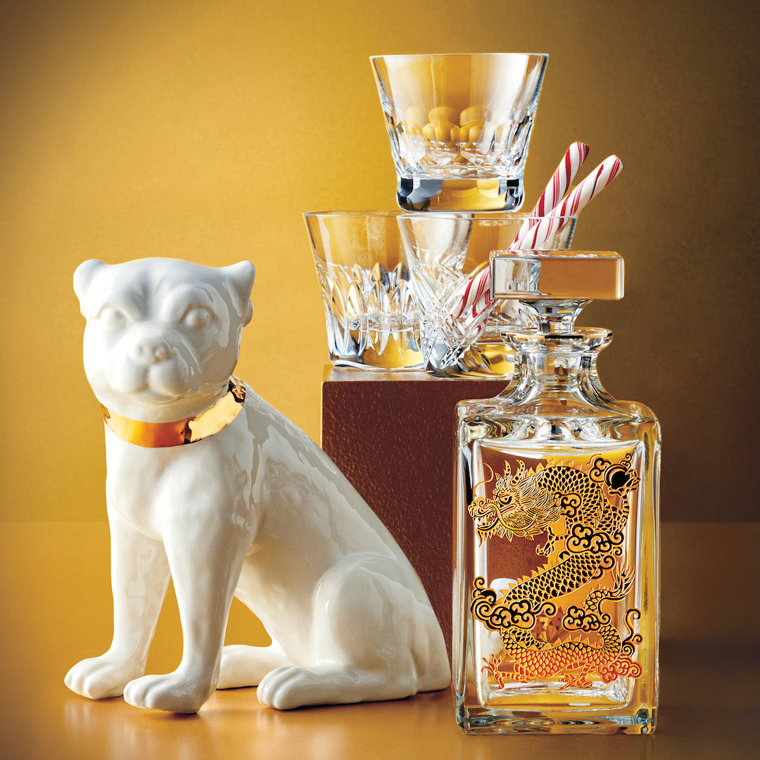 Premium Golden Dragon Decanter Set - Elegant Whiskey & Liquor Pourer with Gift Box - Perfect for Home Bars, Cocktail Parties & Chinese New Year Celebrations