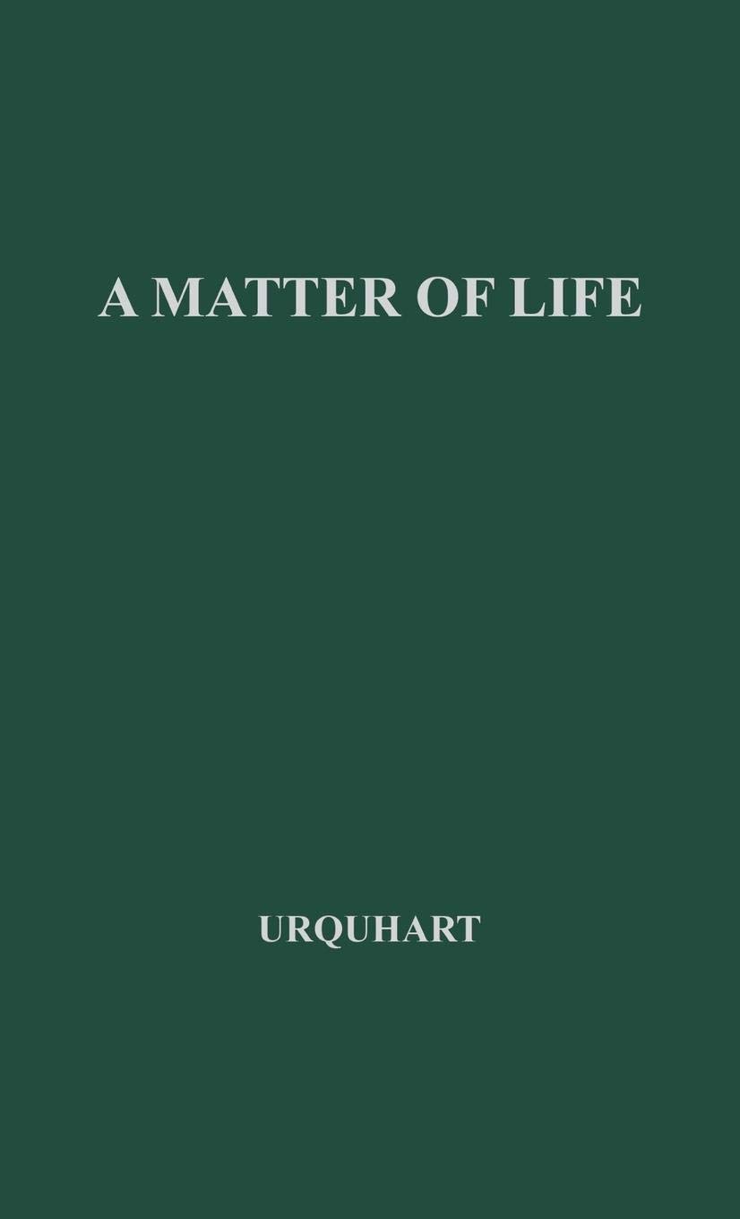 A Matter of Life - Thought-Provoking Book on Life's Meaning | Perfect for Self-Reflection & Book Club Discussions
