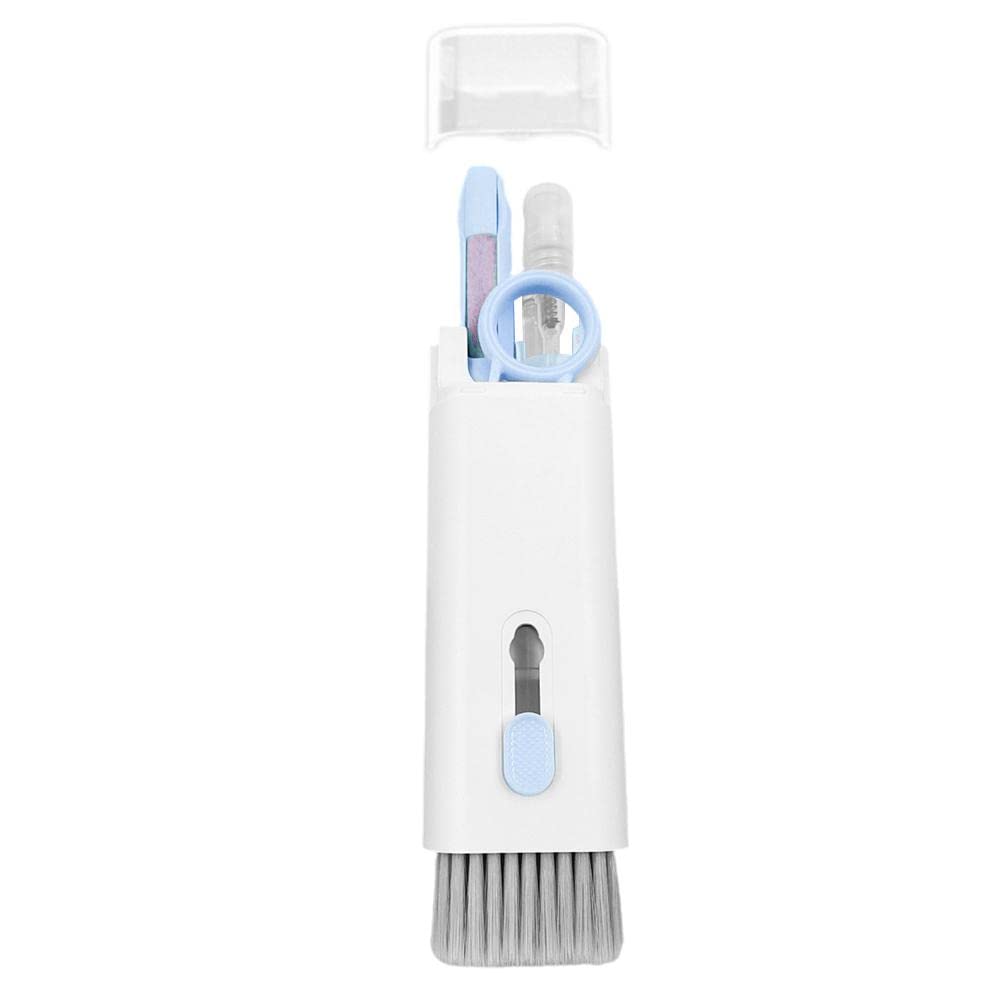 Wireless Earbuds Cleaning Kit - Soft Brush Pro Cleaner Pen for AirPods, Bluetooth Headphones & Charging Case - Multi-Purpose Cleaning Tool for Electronics, Laptops, Keyboards & Camera Lenses (Perfect for Travel, Office & Home Use)