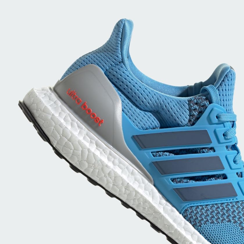 adidas Ultraboost 1.0 DNA Men's Running Shoes - Semi Blue Burst/Preloved Ink/Solar Red - Size 12 | Lightweight Comfort for Jogging, Gym Workouts & Daily Wear