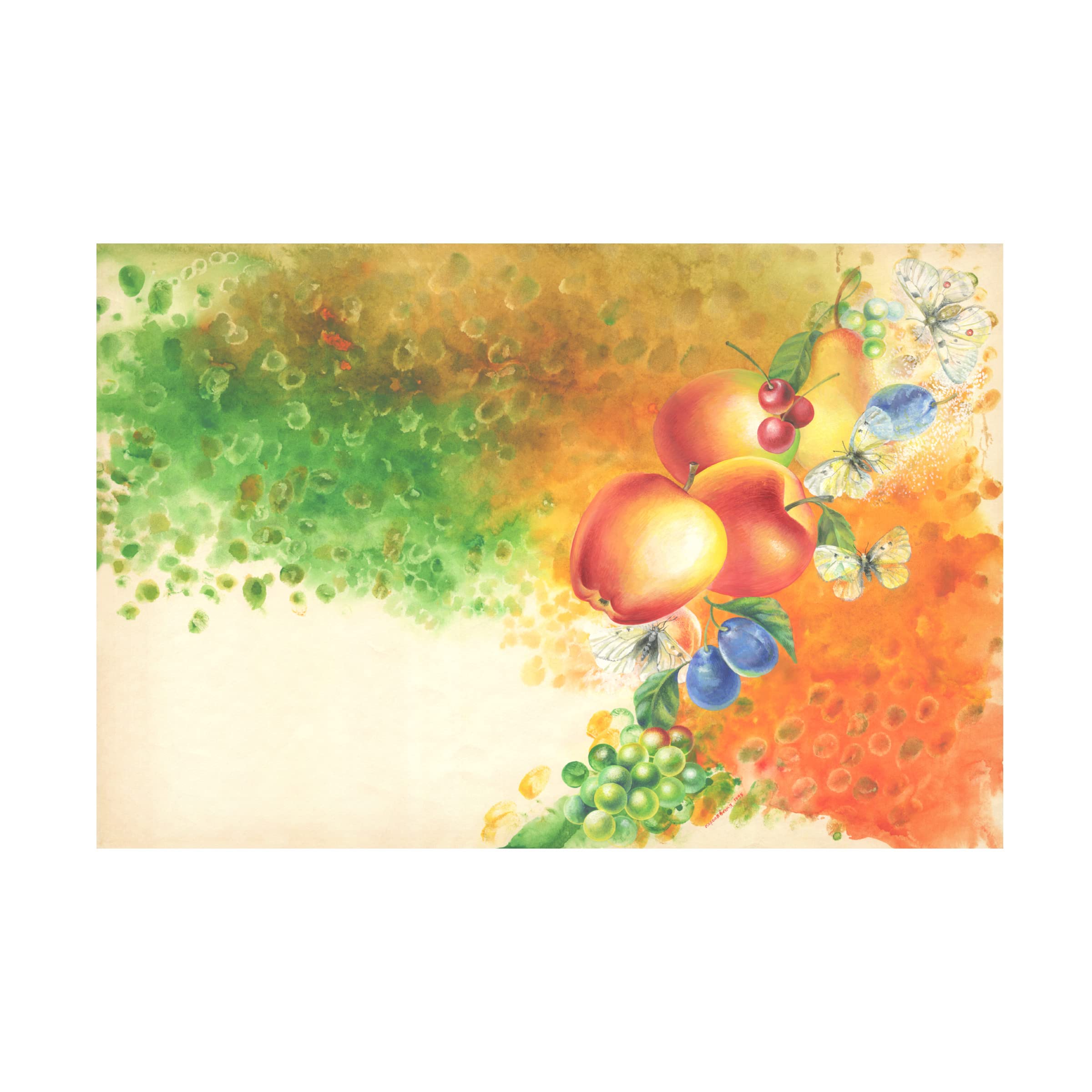 Trademark Fine Art 'Dreams of Summer' by Lana Korolievskaia - 30x47 Inch Canvas Wall Art - Modern Home Decor for Living Room, Bedroom & Office