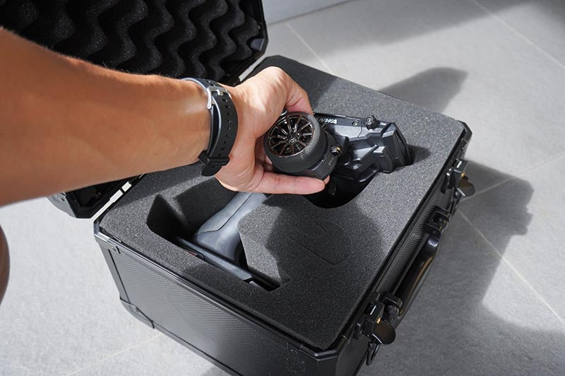 Universal Aluminum Transmitter Case with Customizable Foam Insert - Durable Protective Storage for Electronics, Radios & Equipment - Perfect for Travel, Field Work & Secure Transport