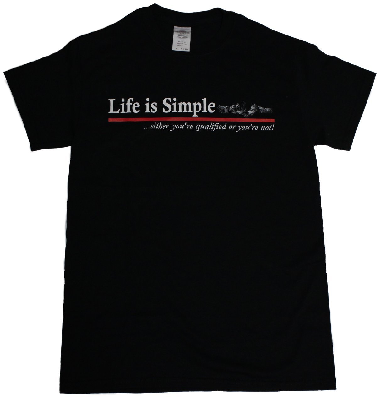Life is Simple Submarine Graphic T-Shirt for Men - Comfortable Cotton Casual Tee for Everyday Wear, Street Style, and Outdoor Activities