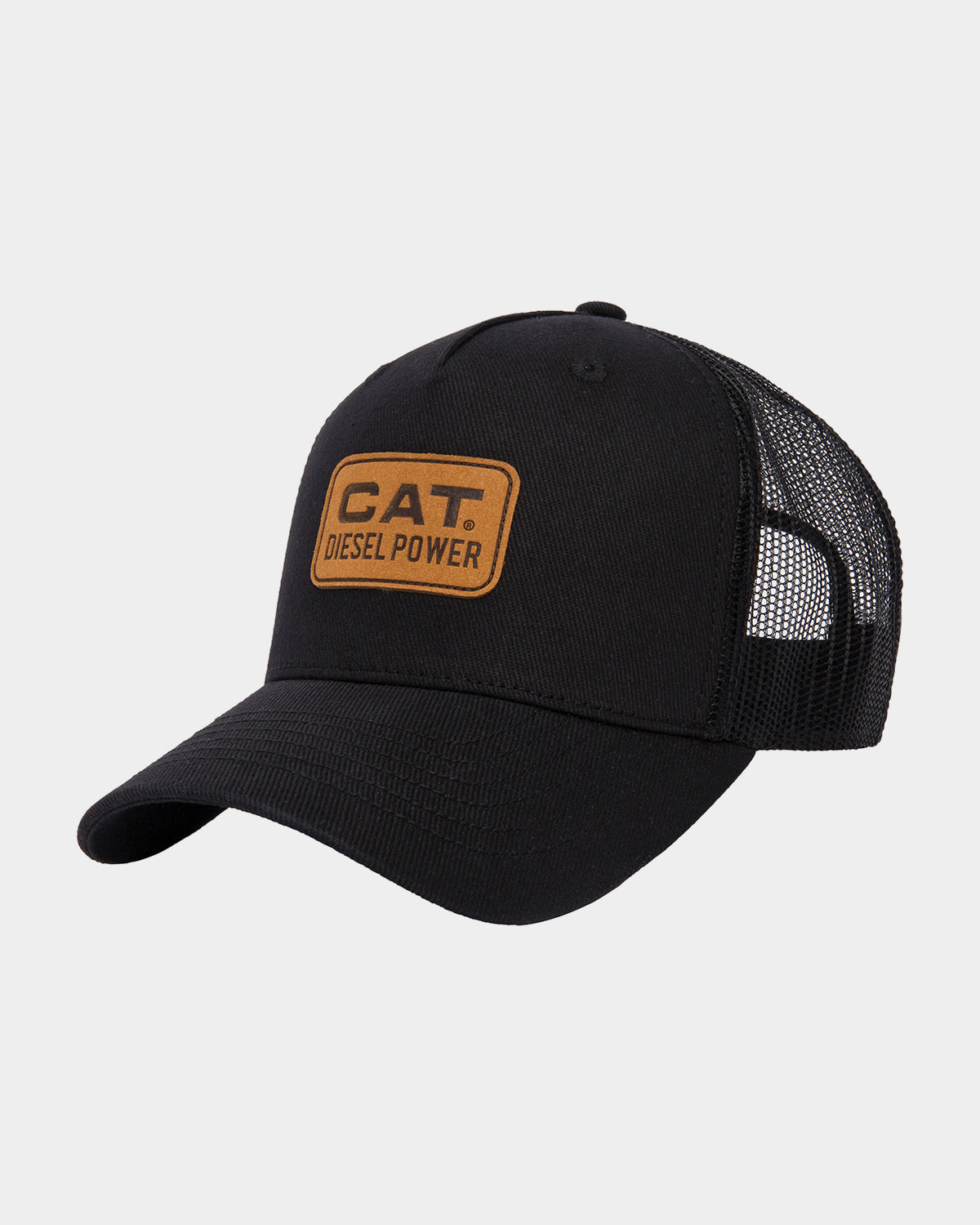 Diesel Power Leather Patch Baseball Cap for Men - Stylish Adjustable Snapback Hat for Casual Wear & Outdoor Activities