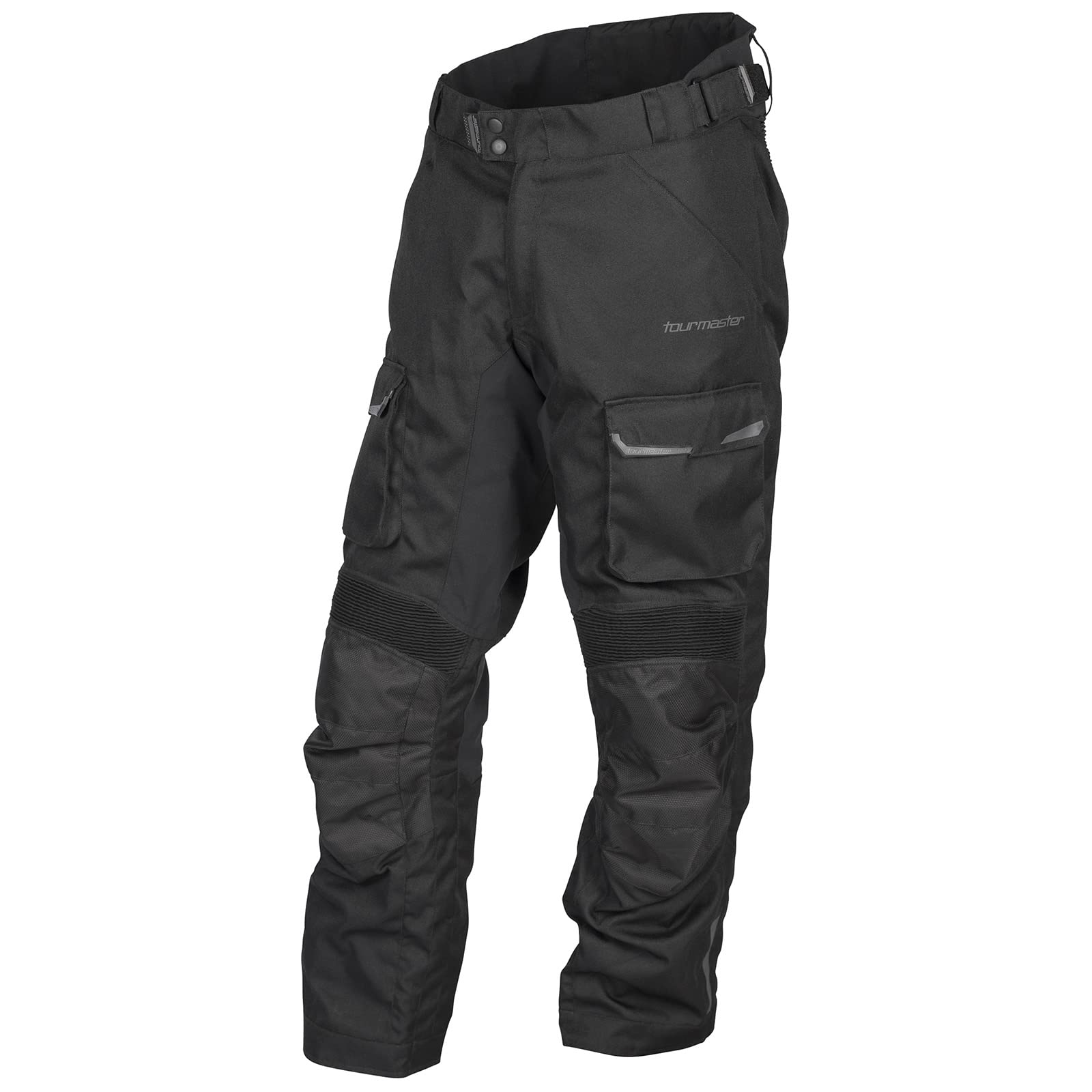 Tourmaster Women’s Caliber Motorcycle Pants - Black Waterproof Riding Gear for Harley, Cruiser & Touring Bikes - Perfect for Commuting, Road Trips & Adventure Riding