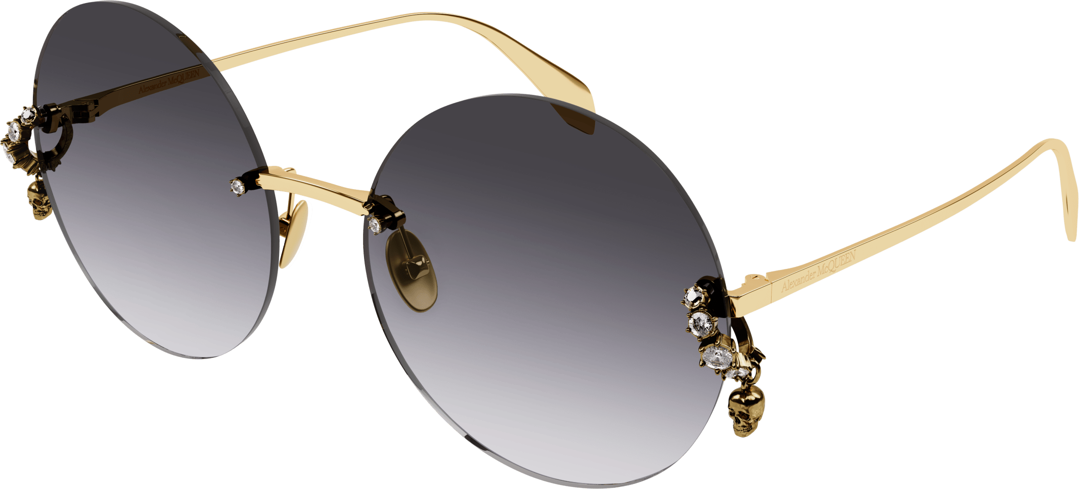 Alexander McQueen AM0418S Sunglasses - Luxury Designer Shades for Men & Women | UV Protection & Polarized Lenses | Perfect for Outdoor Activities, Travel & Fashion