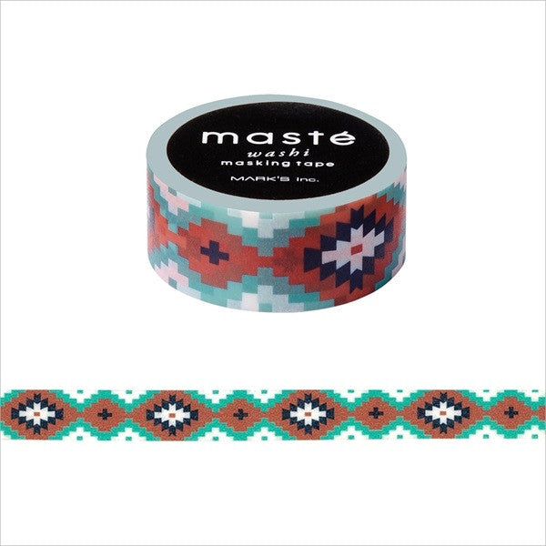 Bohemian Ortega Japanese Washi Tape - Decorative Multi-Line Masking Tape for Scrapbooking, Journaling & DIY Crafts | Premium Adhesive Paper Tape for Home Decor, Gift Wrapping & Office Use