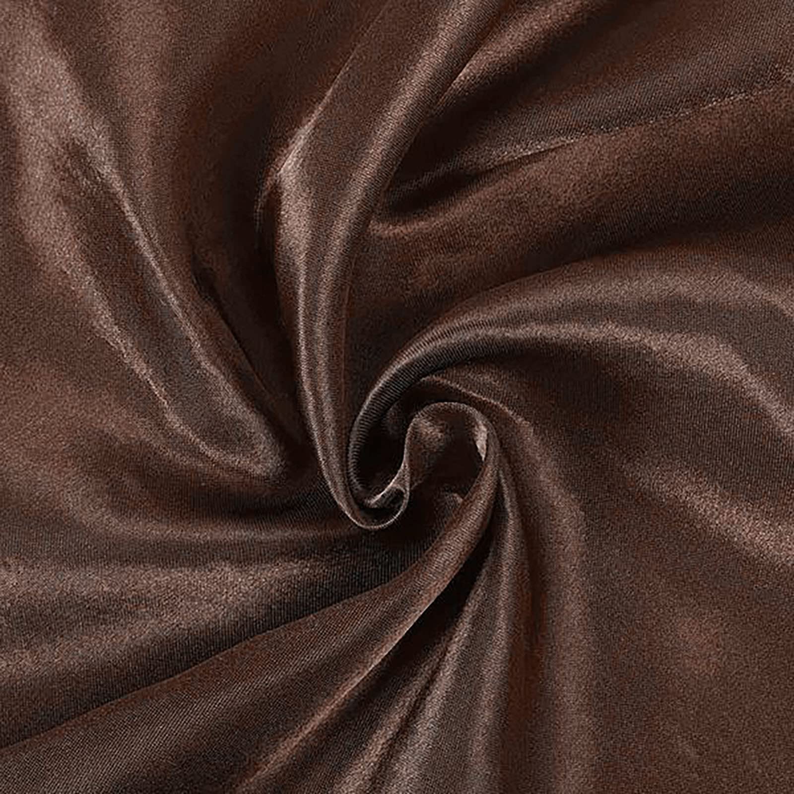 50-Pack 20-Inch Chocolate Brown Satin Dinner Napkins for Wedding, Party, Reception - Elegant Disposable Table Napkins for Restaurant, Kitchen & Home Use - Perfect for Formal Dining, Holiday Gatherings & Special Occasions