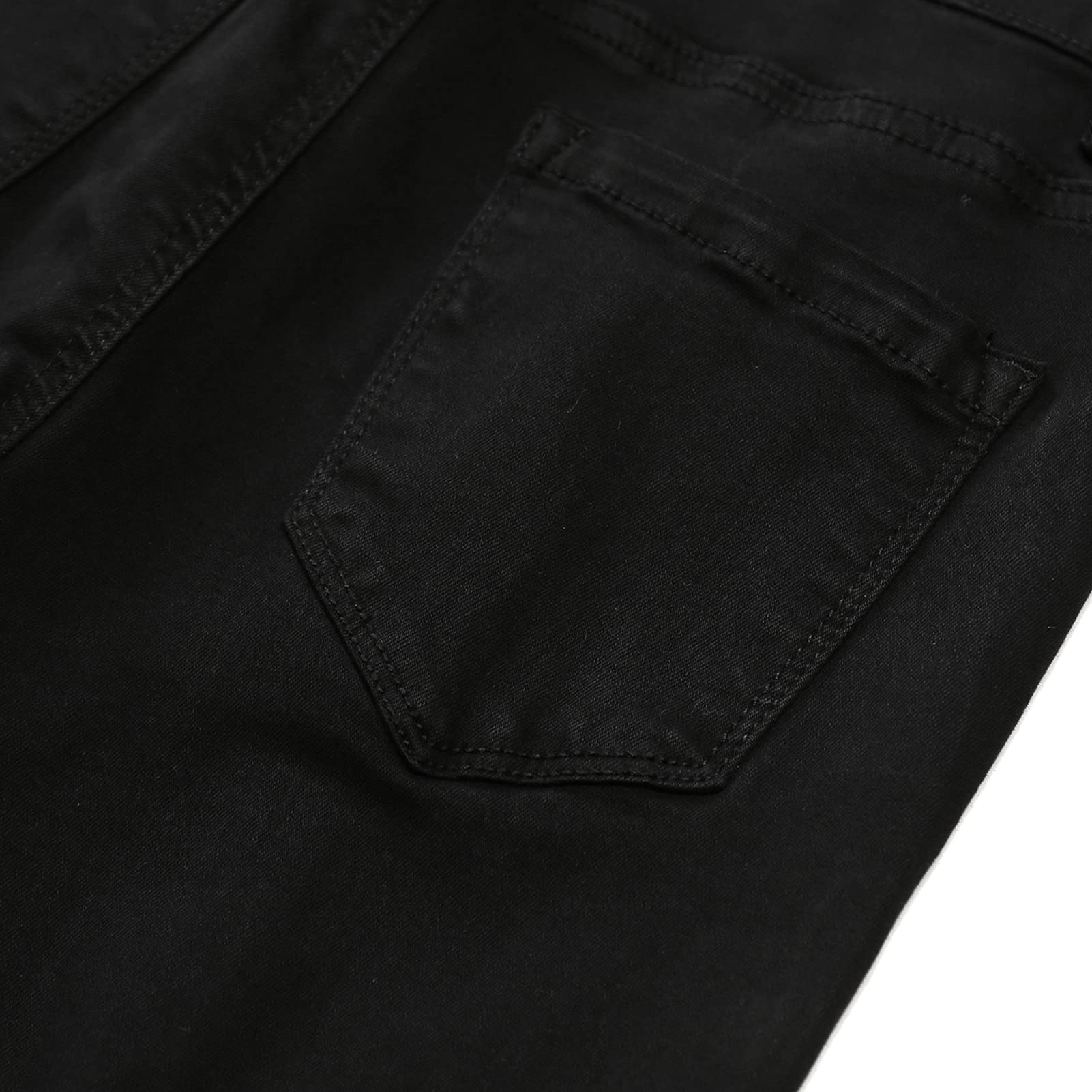 JENAIR High Waisted Black Skinny Jeans for Women - Stretch Denim Work Pants with Pockets | Comfortable Office Wear & Casual Outfits