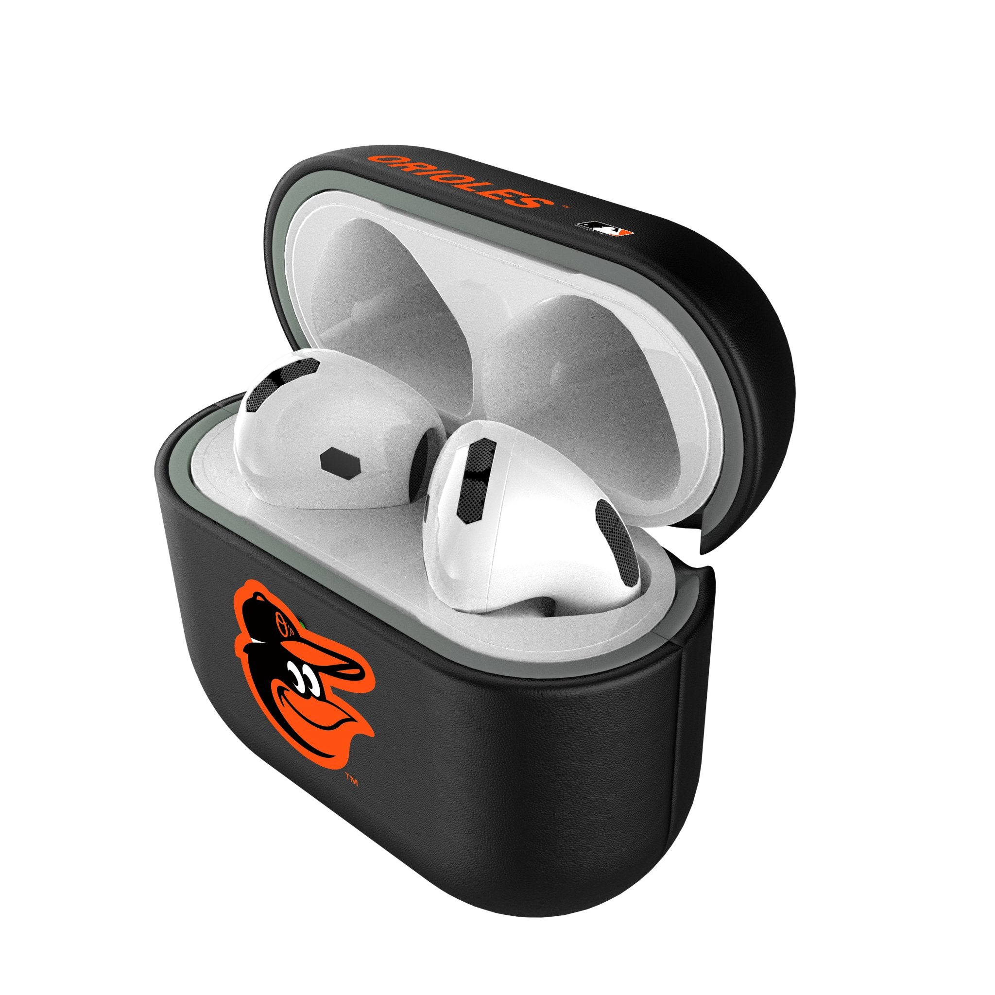 Baltimore Orioles Insignia AirPod Case Cover - Durable Protective Case for AirPods 1/2/Pro - Officially Licensed MLB Team Design - Perfect for Baseball Fans & Game Day Accessories