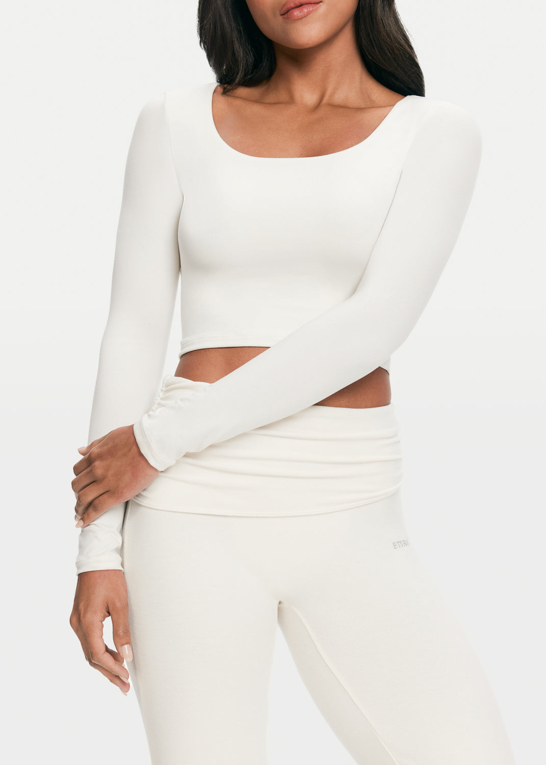 Stylish Cropped Round Neck Top for Women - Trendy Casual & Party Wear - Perfect for Summer Outfits, Dates & Vacations