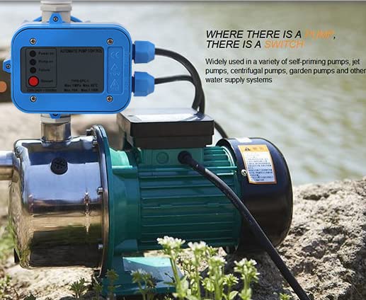 Estink Automatic Pressure Controller 100-120V for Water Pumps & HVAC