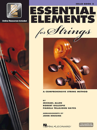 Essential Elements for Strings – Cello Book 2 with EEi: Comprehensive Cello Learning Method for Students & Teachers | Perfect for School Orchestras, Private Lessons & Home Practice