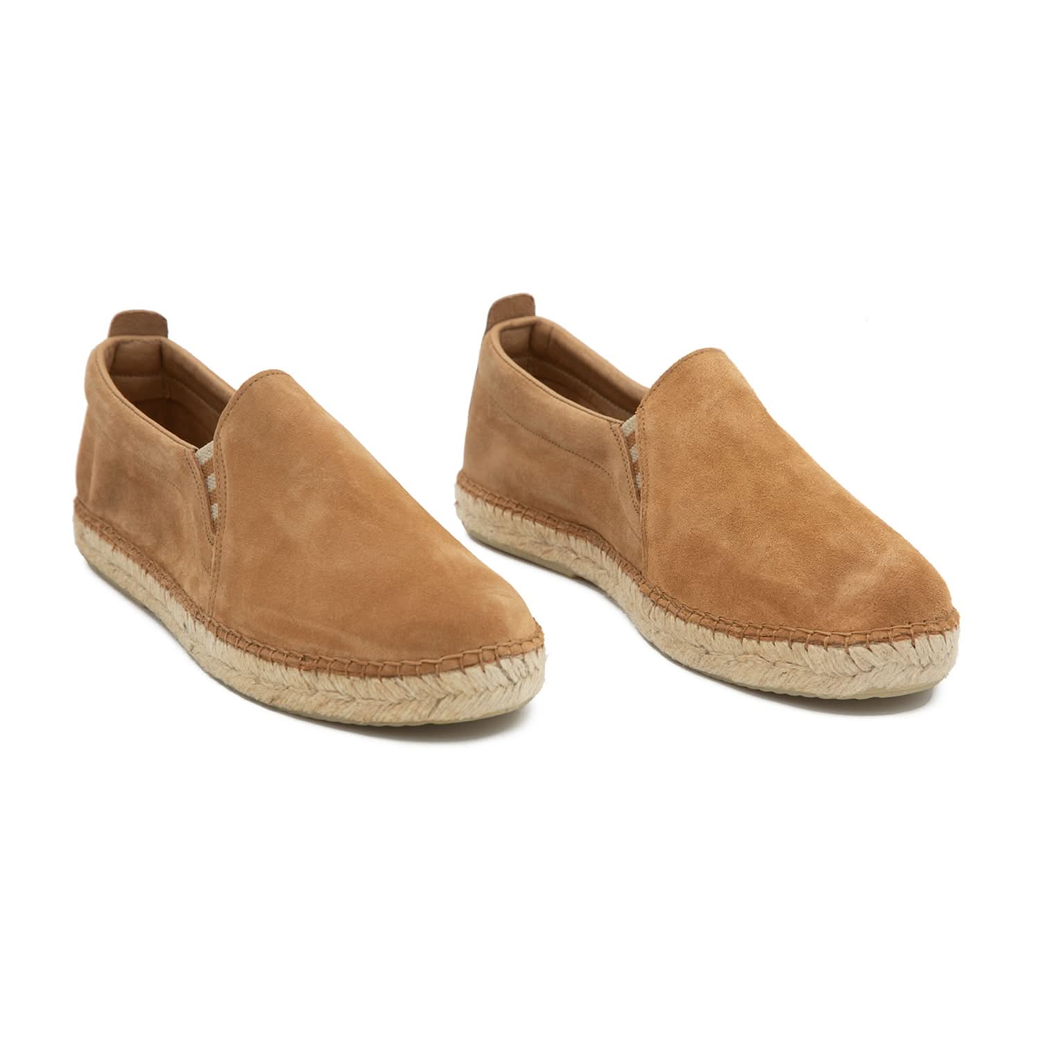 Men's Split Leather Flat Espadrilles - Comfortable Casual Shoes for Summer | Beach, Vacation & Everyday Wear