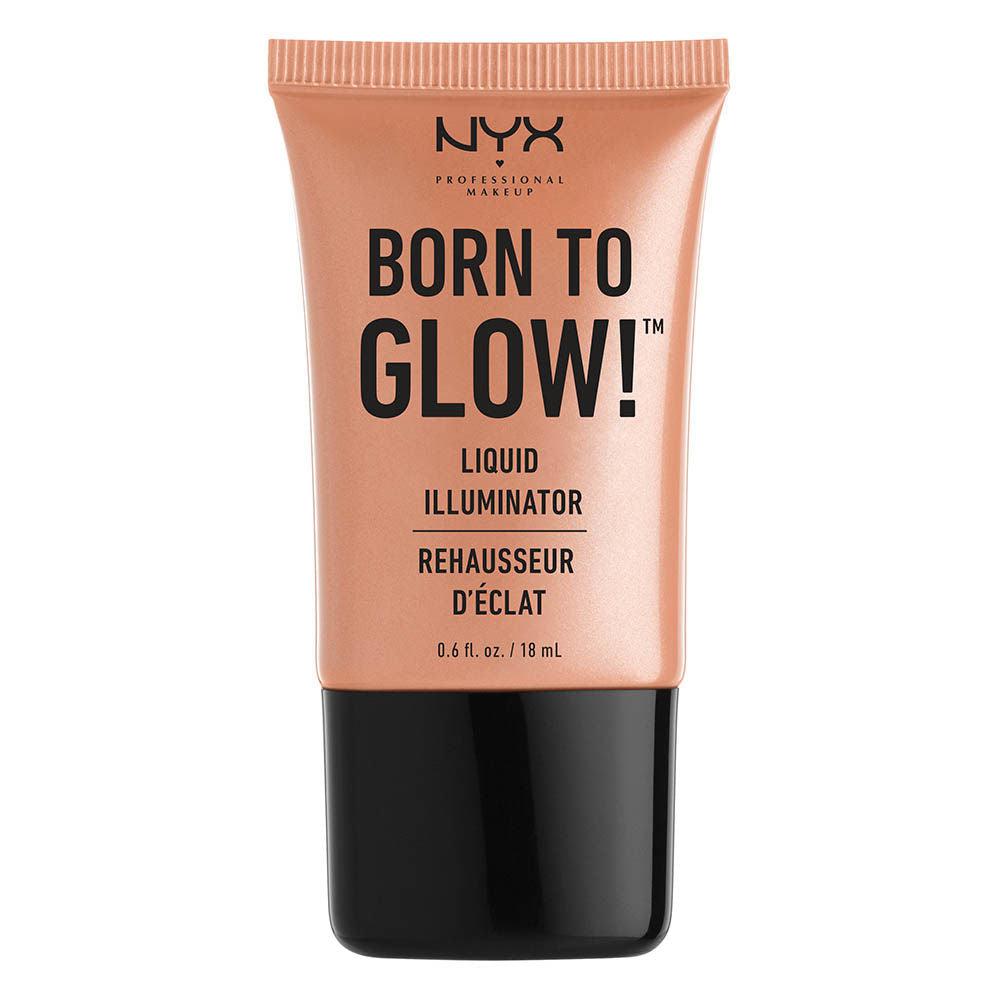 NYX Born To Glow Liquid Illuminator - Radiant Liquid Highlighter for Face & Body - Perfect for Makeup, Contouring & Special Occasions