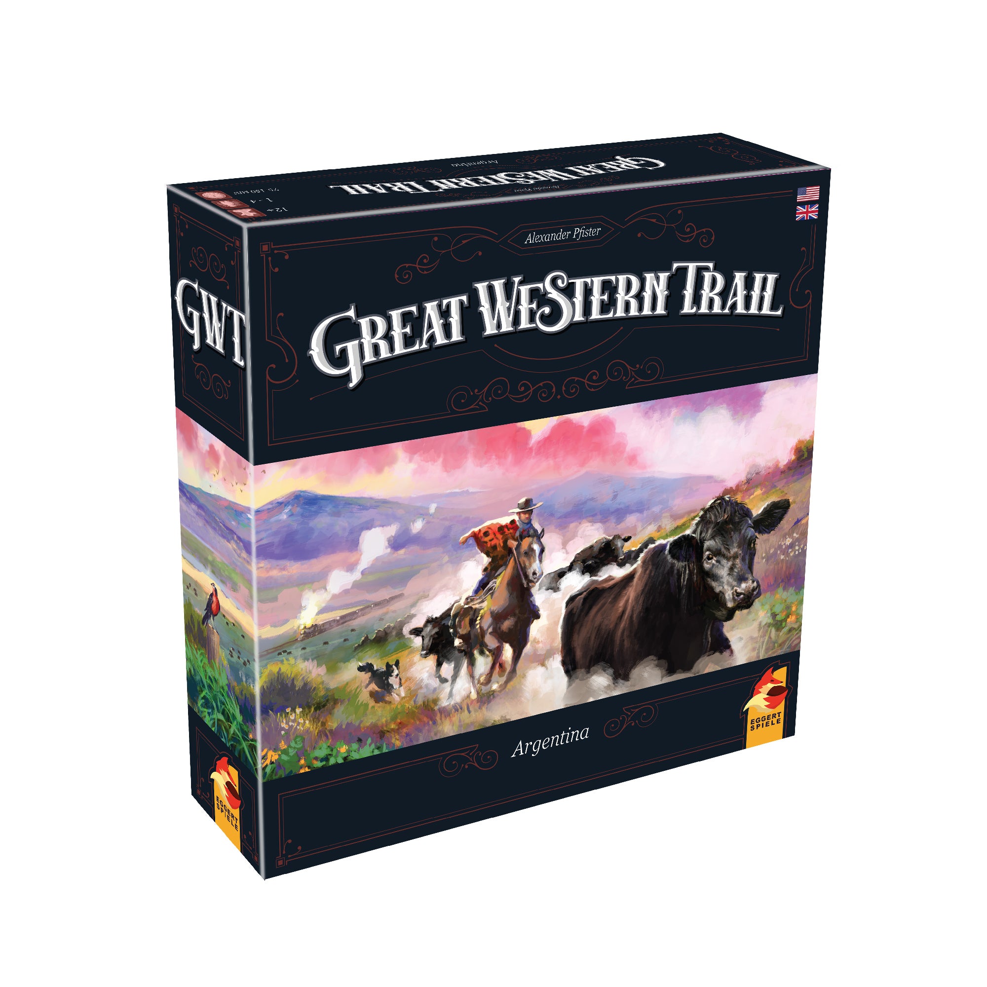 Great Western Trail: Argentina Board Game - Strategy Adventure for 1-4 Players | Perfect for Family Game Nights & Game Enthusiasts