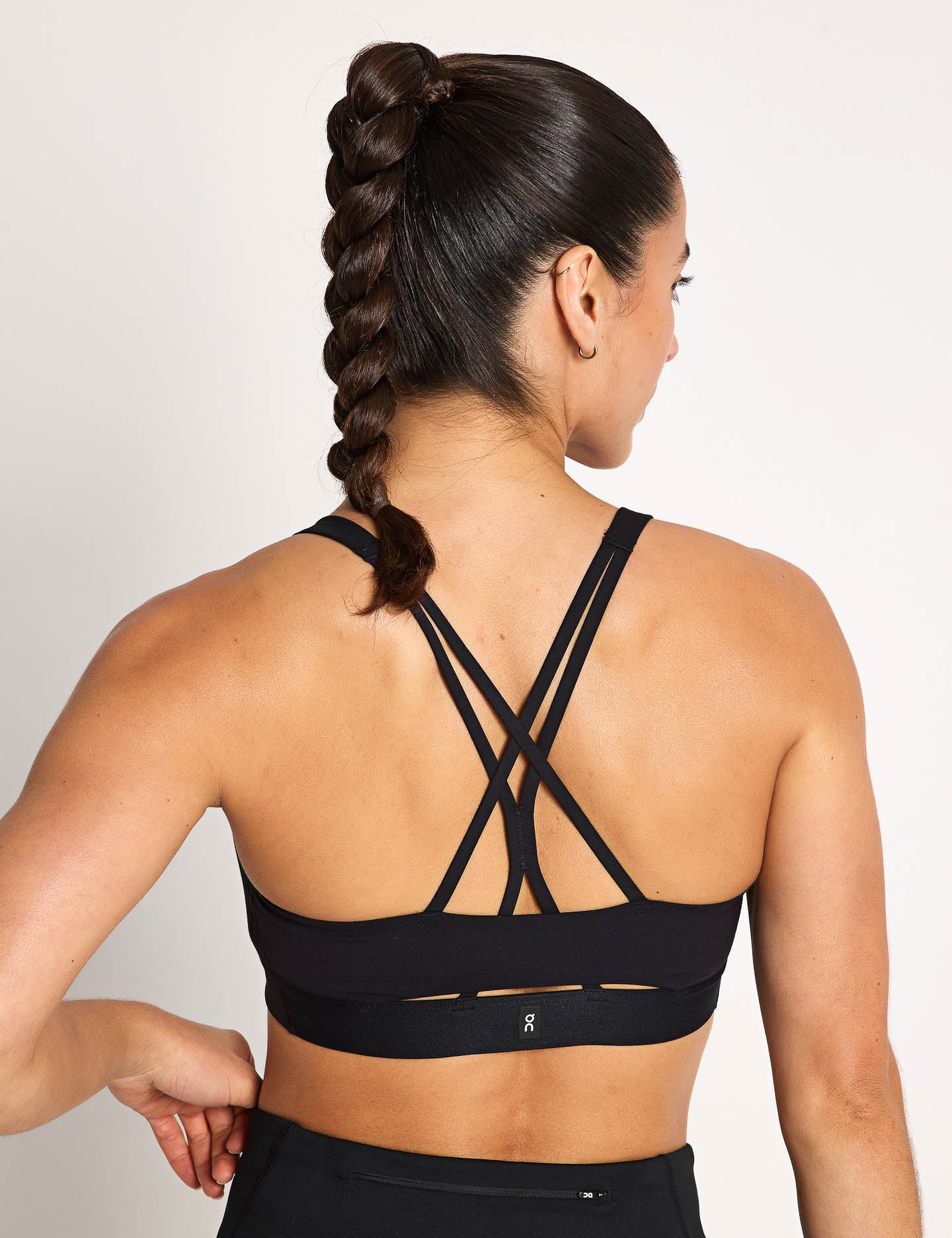 Black Studio Bra - Comfortable & Supportive Wireless Bra for Women - Perfect for Yoga, Workouts & Everyday Wear
