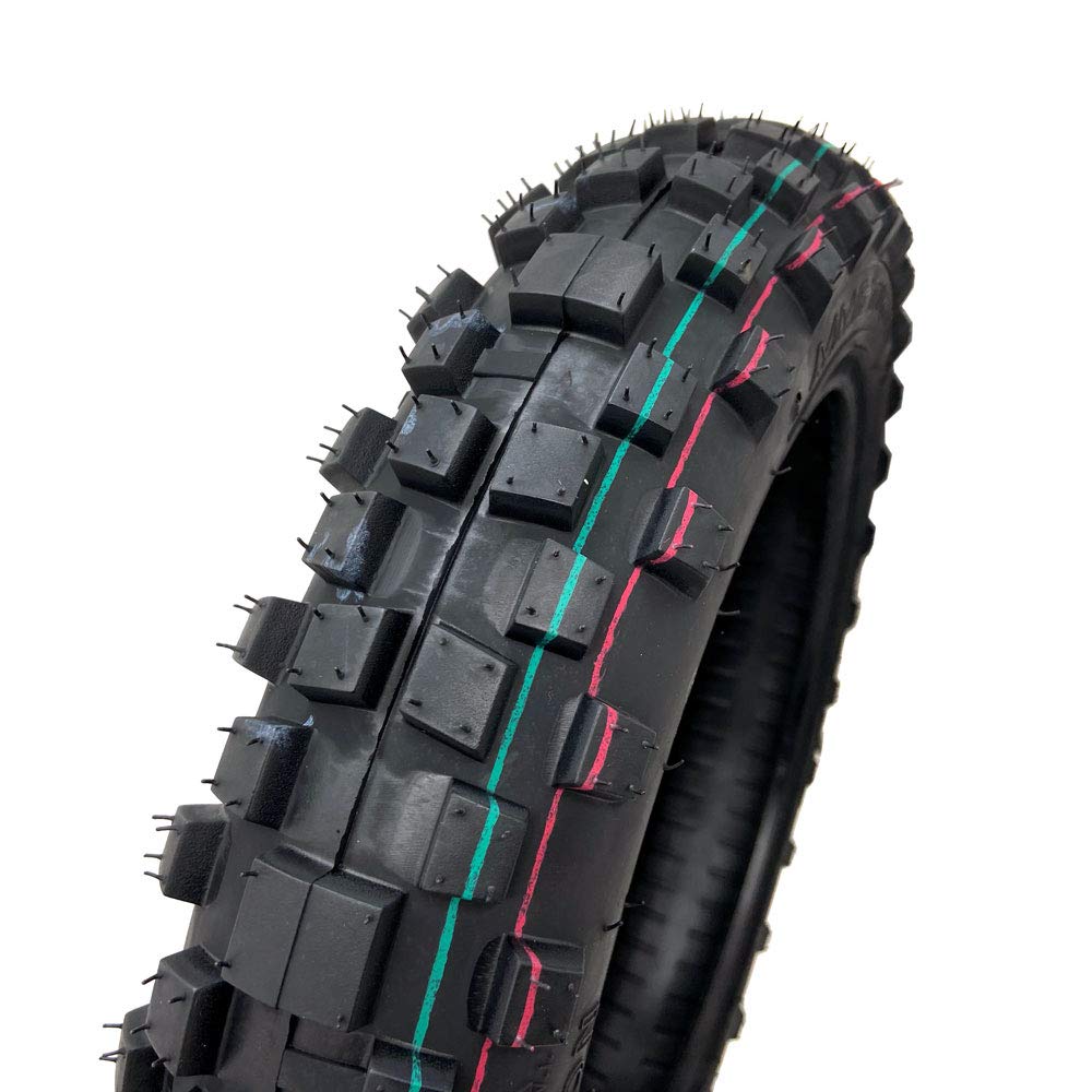 MMG Dirt Bike Tires Set - Front 2.50-10 & Rear 2.75-10 for Mini Dirt Bikes - Offroad Motocross Racing Tires - Perfect for Trail Riding, Motocross Tracks and Off-Road Adventures