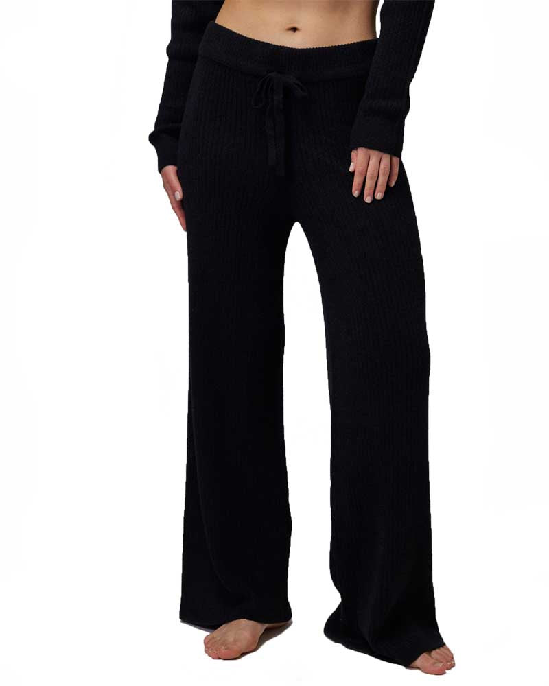 Soft Chenille Wide Leg Pants for Women - Cozy Lounge Pants & Casual Wear - Perfect for Home, Yoga, and Relaxation