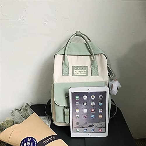 GGOOB Cute Aesthetic Kawaii Backpack for School, College, Work & Travel - Stylish Laptop Bag for Women & Teens (Black) | Perfect for Daily Commute, Campus Life & Weekend Getaways