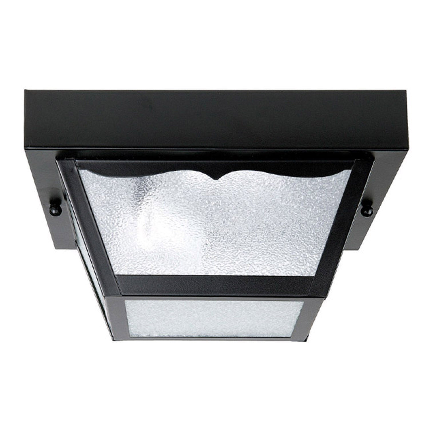 Capital Lighting Two Light Outdoor Flush Mount - Weatherproof Ceiling Light Fixture for Porch, Patio & Garage - Durable Exterior Lighting Solution