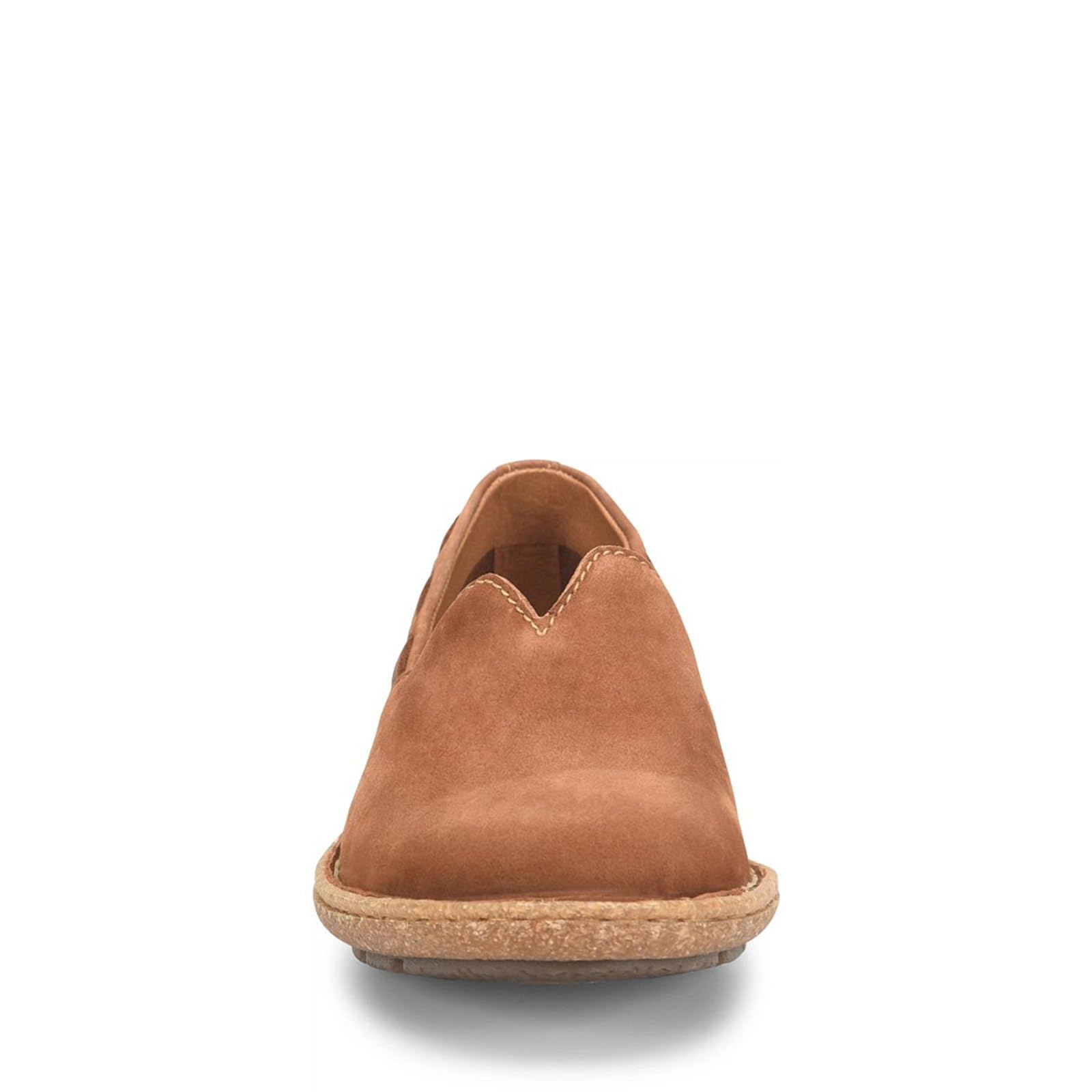 BORN Women's Naya Leather Slip-On Boat Shoes - Comfortable Casual Loafers for Walking, Travel & Everyday Wear