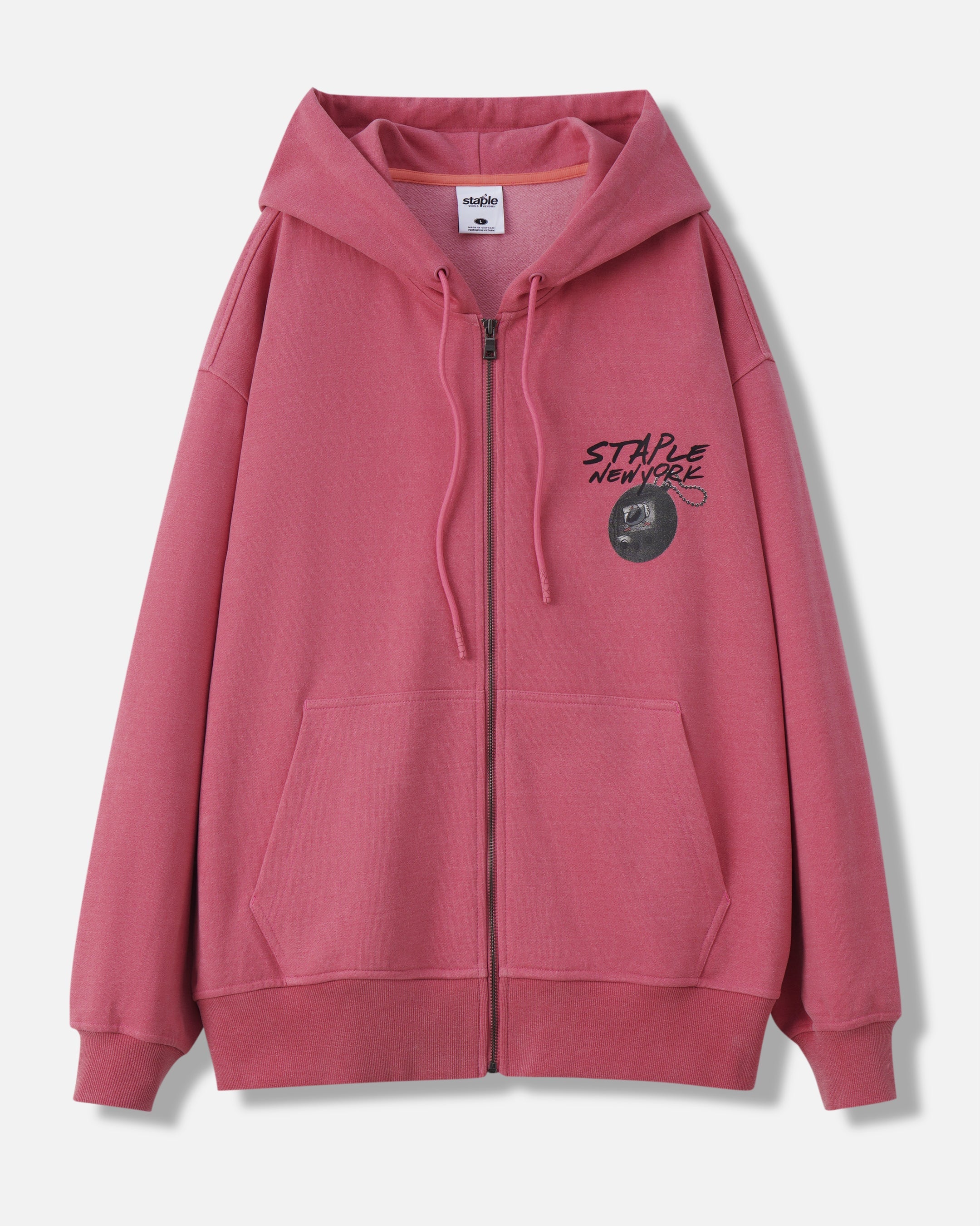 Digital Pigeon Zip Up Hoodie - Lightweight Men's & Women's Casual Pullover for Outdoor Activities & Streetwear Fashion