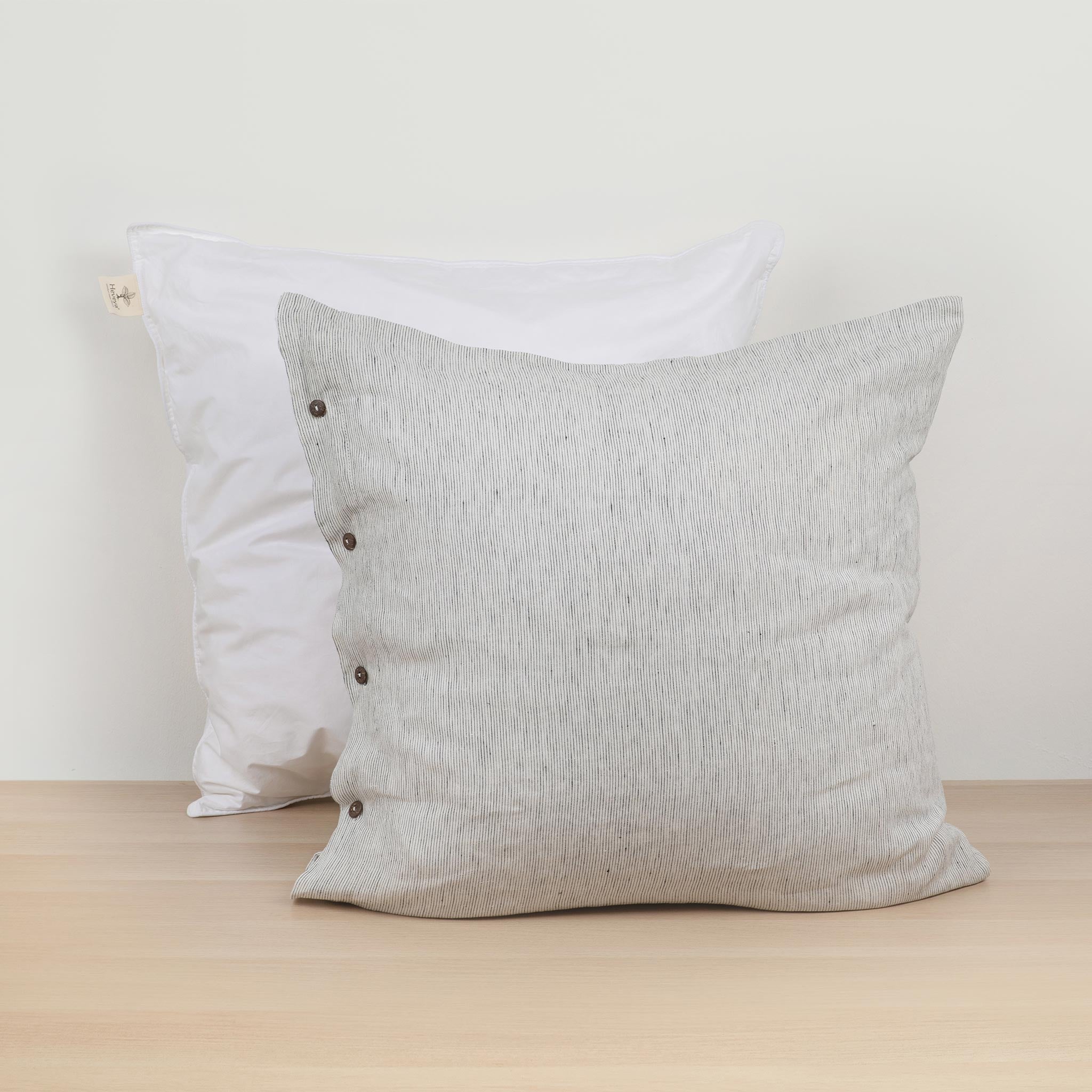 Heveya® Linen Throw Pillow Bundle - Soft Decorative Cushions for Sofa, Bed & Home Decor - Perfect for Living Room, Bedroom & Cozy Home Styling