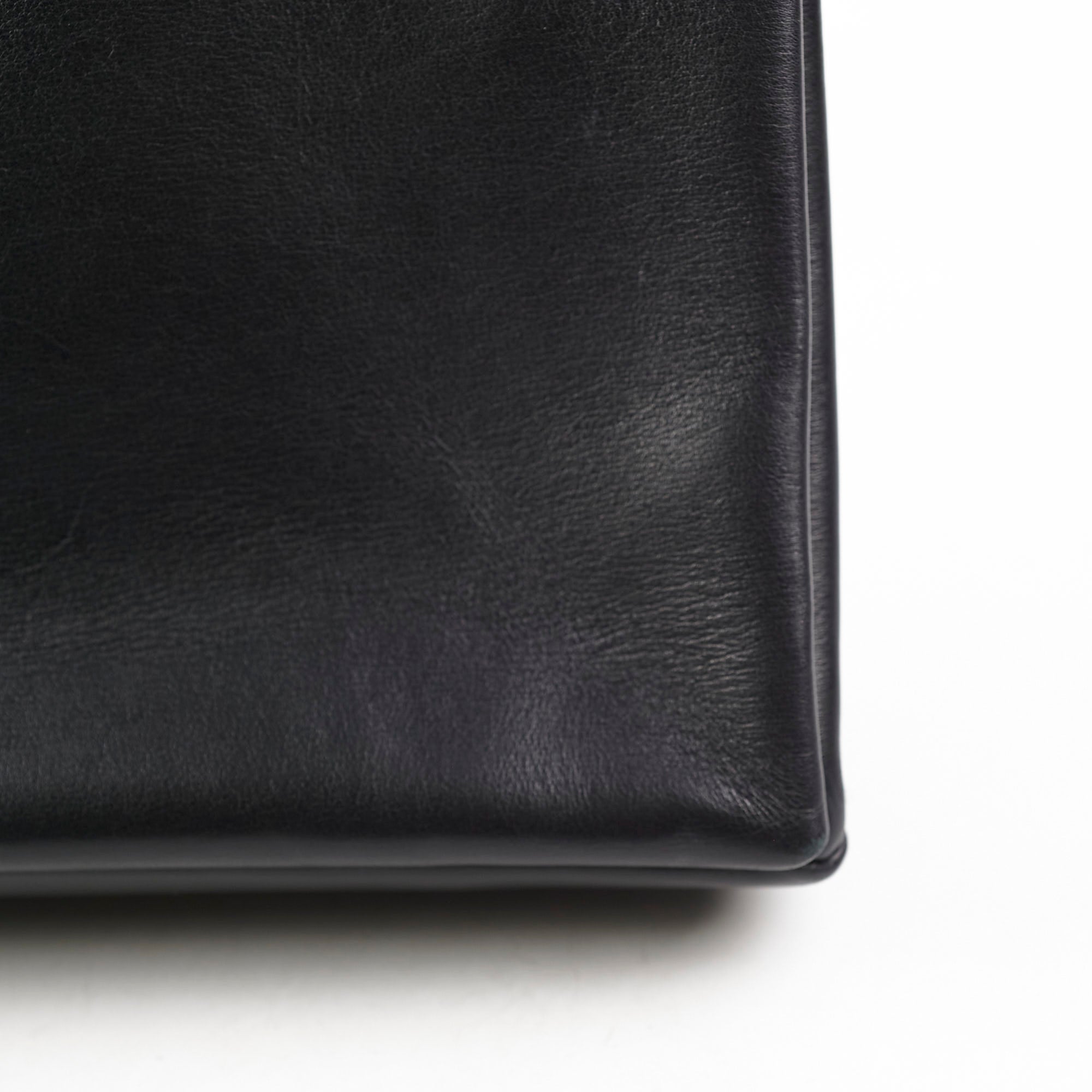 Celine Blade Leather Shoulder Bag for Women - Genuine Leather Crossbody Purse with Adjustable Strap, Black Handbag for Work, Travel & Evening Out
