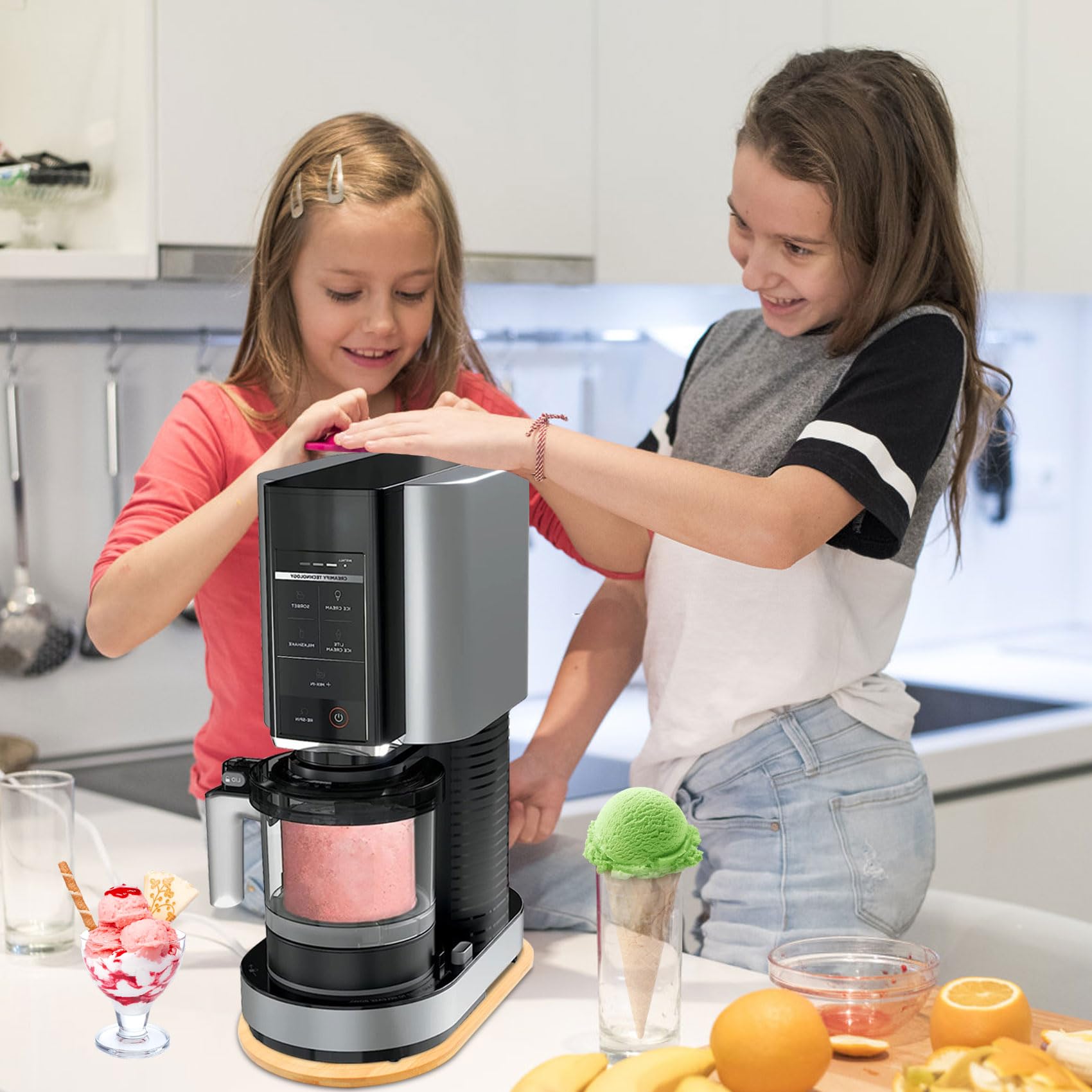 Ninja CREAMi Ice Cream Maker Sliding Tray - Compatible with NC299AMZ NC300 NC301 Models | Under Cabinet Storage Caddy for Kitchen Countertop Organization | Perfect for Small Kitchen Spaces & Easy Ice Cream Maker Access