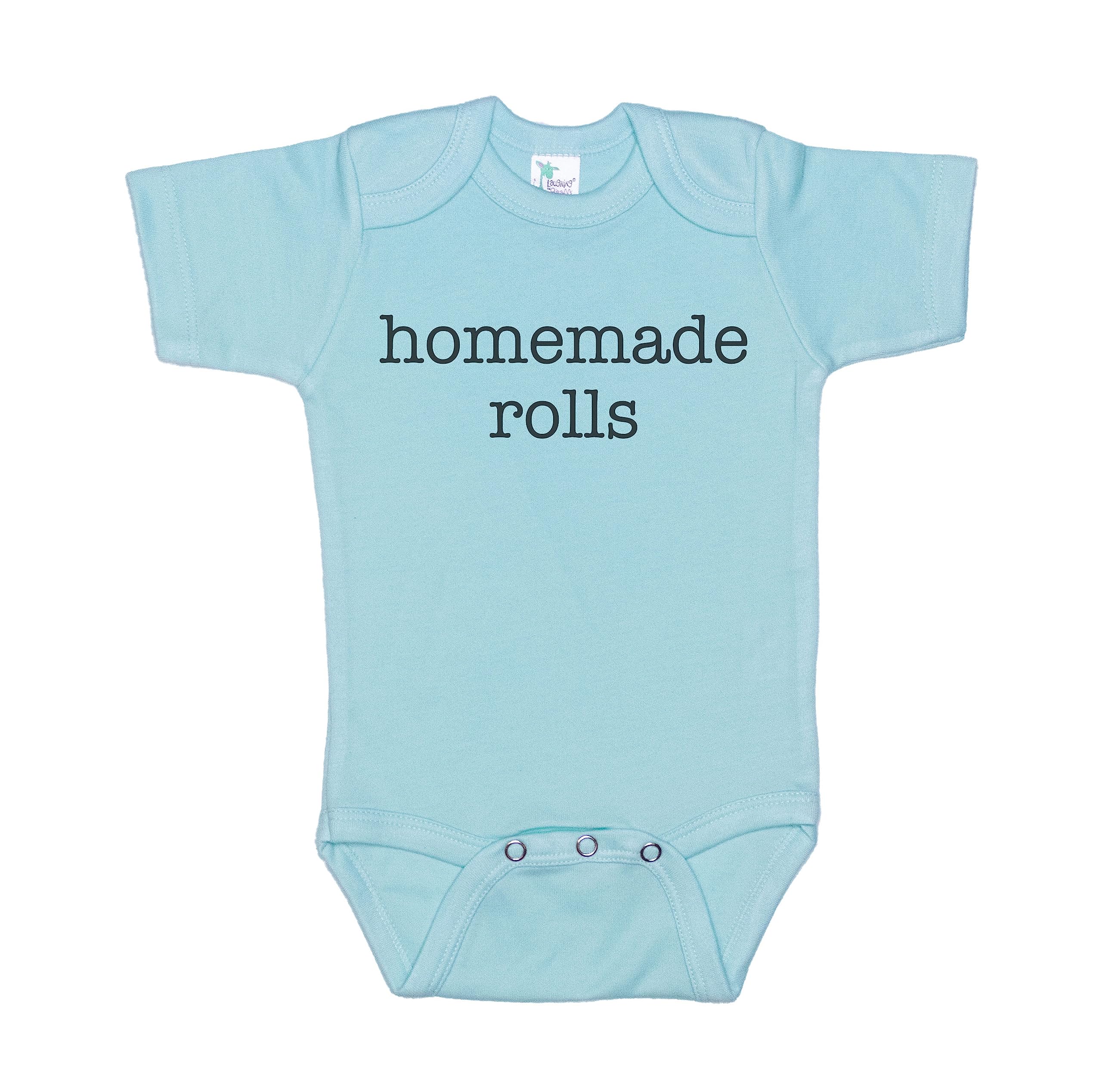Funny Ebenezer Fire Baby Onesie - Homemade Rolls Outfit, Silly Unisex Infant Romper & Bodysuit for Newborns | Perfect for Halloween, Christmas & Family Photo Shoots