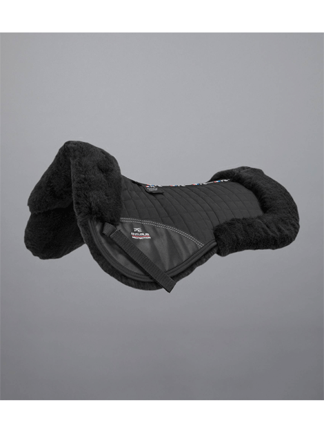 Premium Merino Wool Half Pad for Horses - Comfortable & Breathable Riding Gear for Dressage & Jumping | Premier Equine