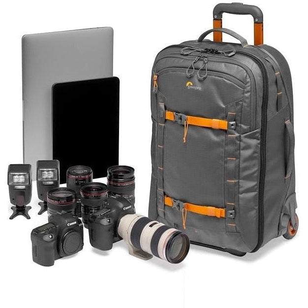 Lowepro Whistler RL400 AW II Grey Green Waterproof DSLR Camera Backpack - Perfect for Outdoor Photography, Hiking & Travel Adventures