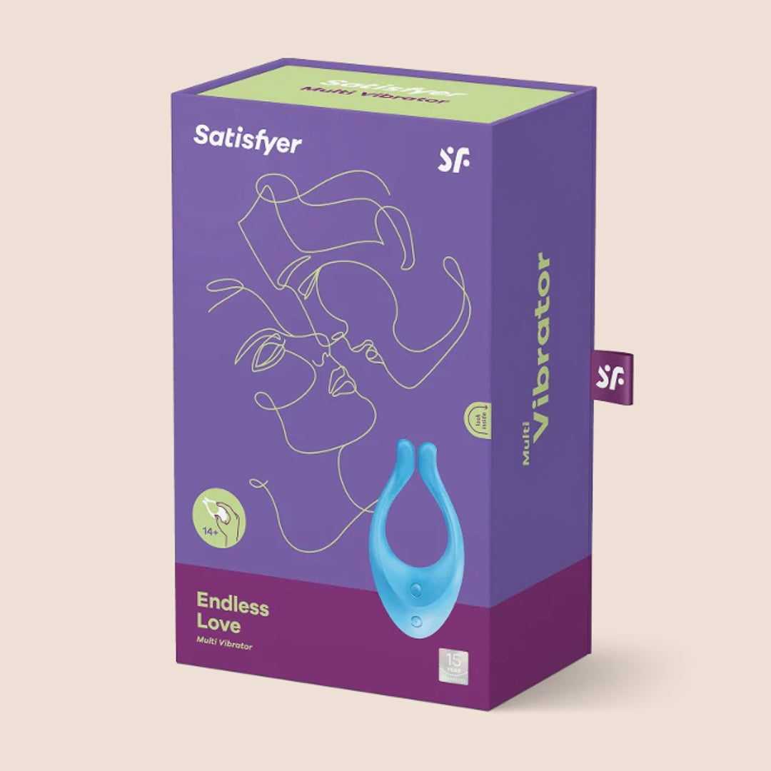 Satisfyer Endless Love Dual Vibrating Silicone Arms - Rechargeable Clitoral Stimulator for Women, Perfect for Solo Play & Couples Intimacy