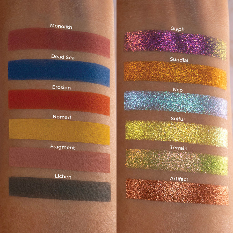 Archeo Palette - Premium Makeup Eyeshadow Palette with 12 Highly Pigmented Shades | Perfect for Professional Makeup Artists & Everyday Glam Looks | Ideal for Parties, Weddings & Special Occasions