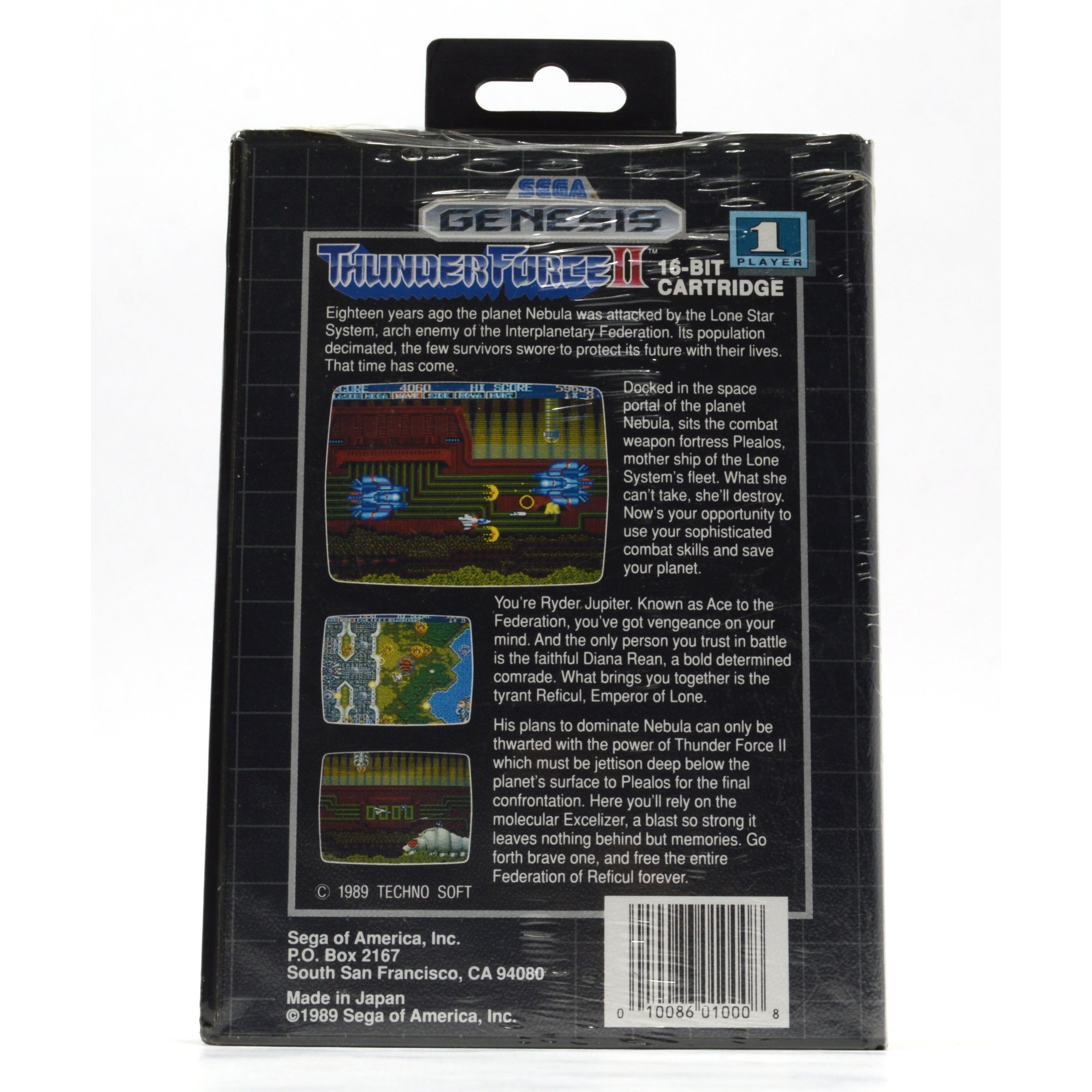 SEGA Genesis Thunder Force II Classic Video Game - Brand New Factory Sealed (MISB/NIB) - Perfect for Retro Gaming Enthusiasts & Collectors